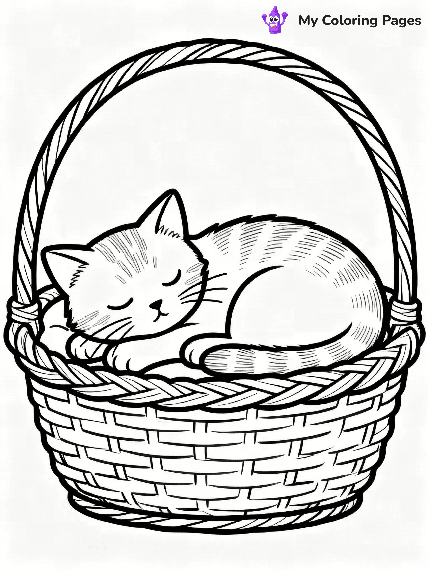 Kitten Coloring Pages - 53