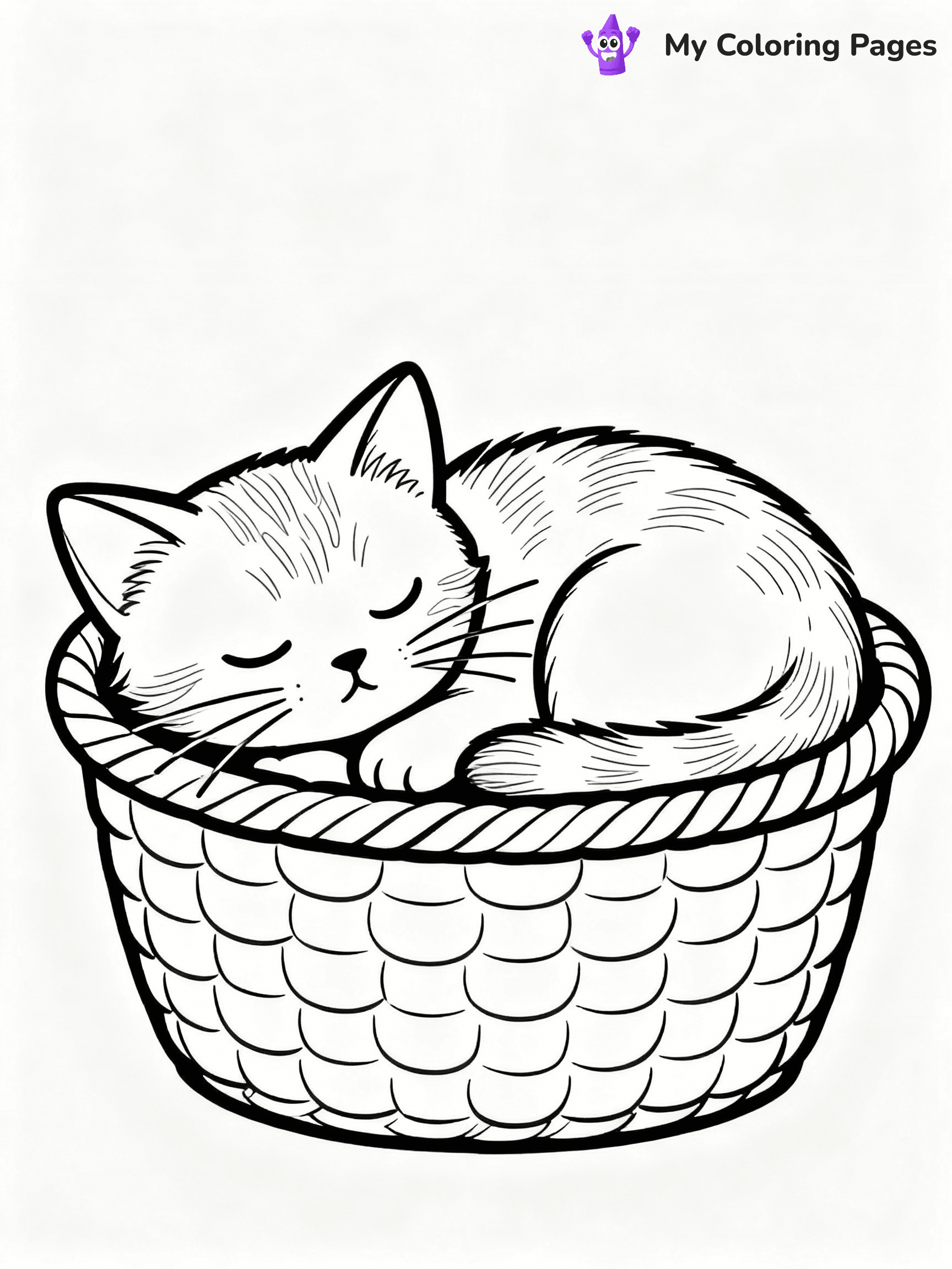 Kitten Coloring Pages - 52