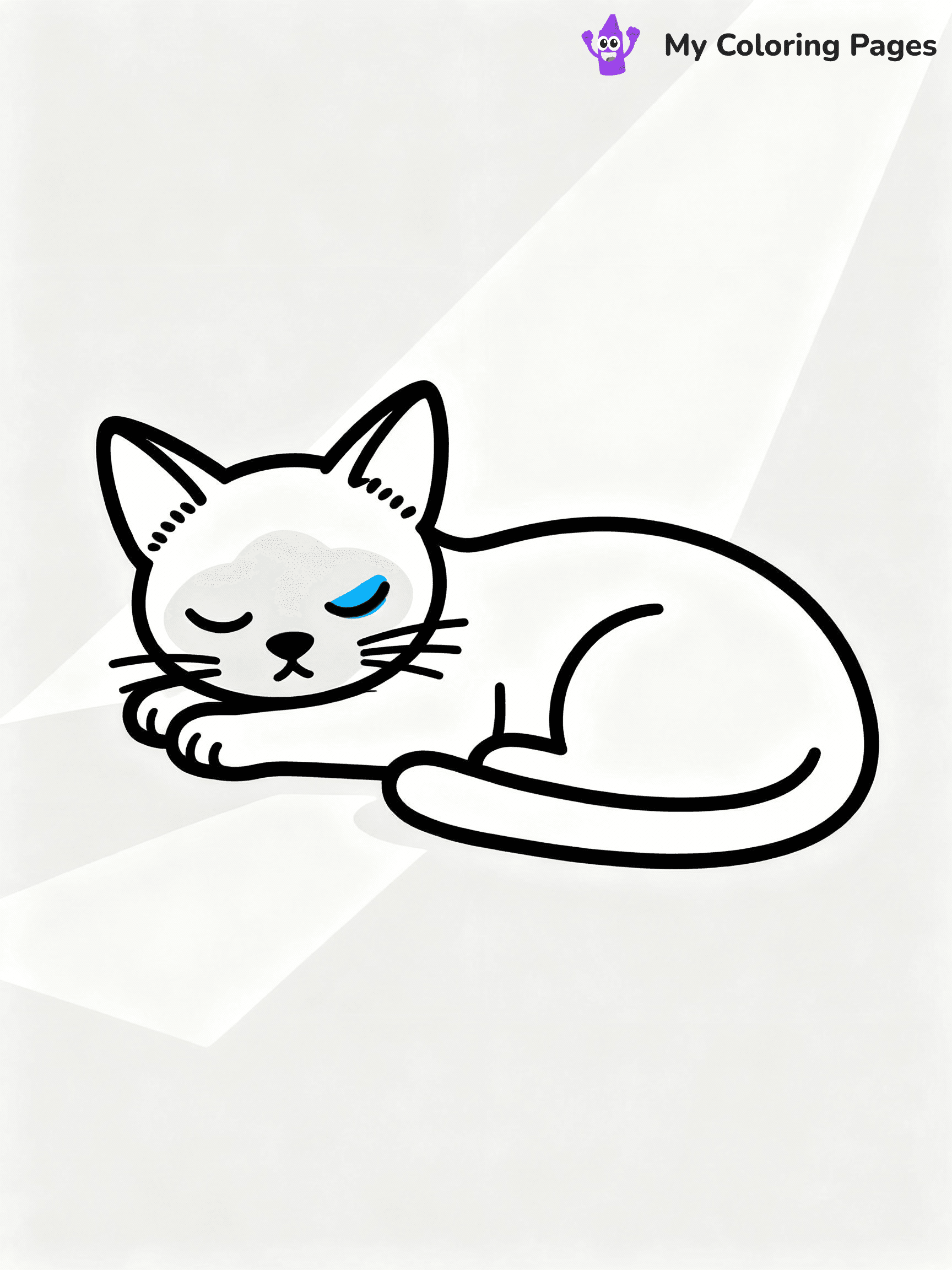 Kitten Coloring Pages - 46