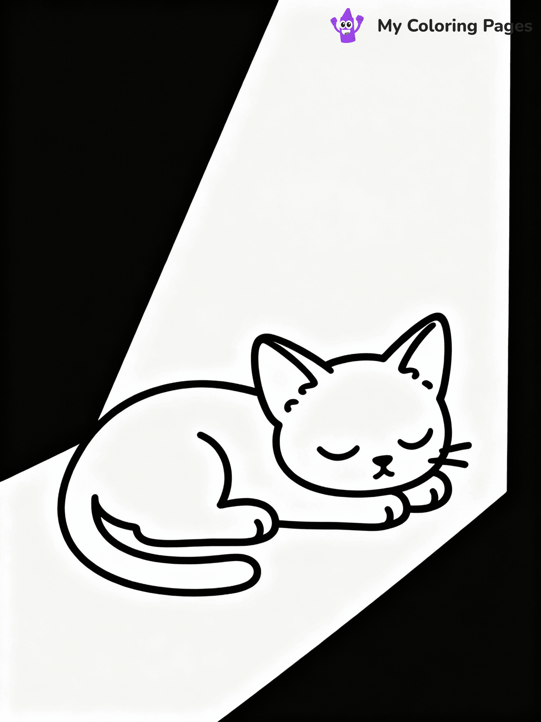 Kitten Coloring Pages - 44