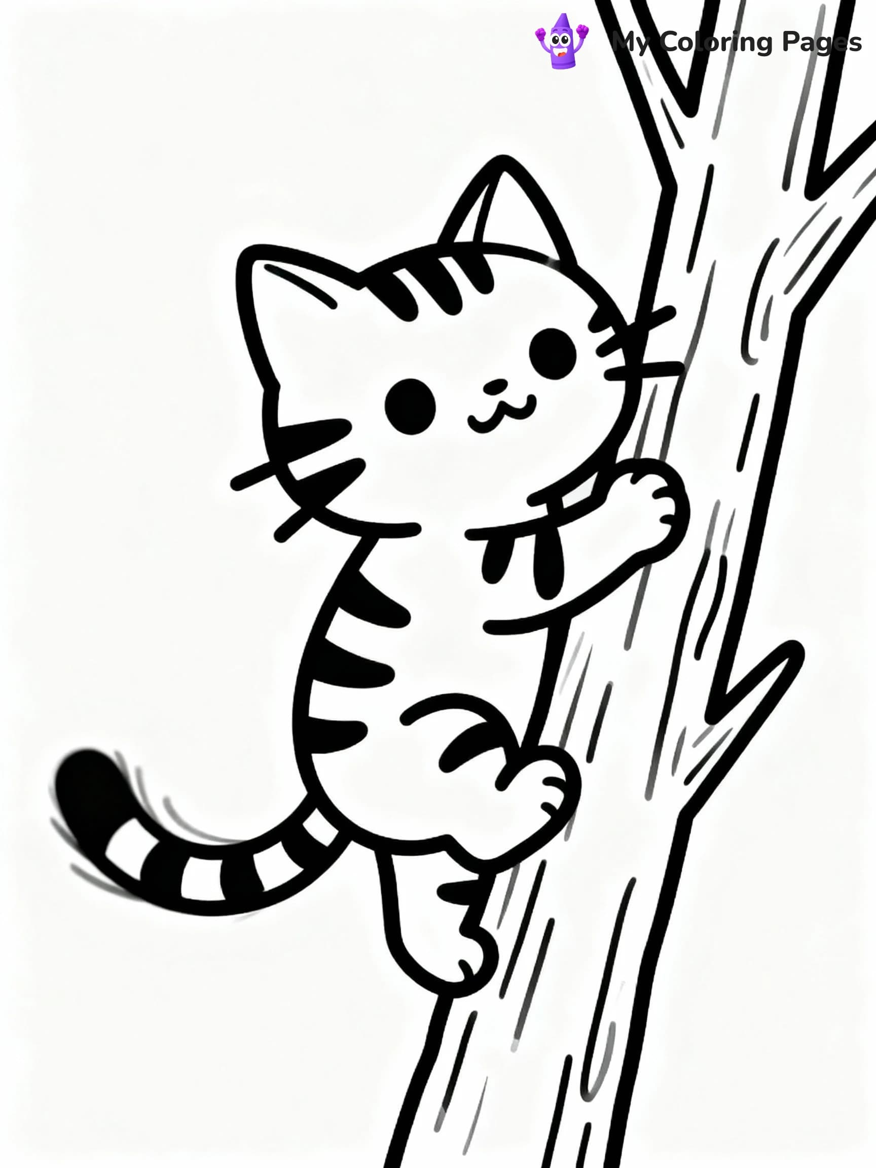 Kitten Coloring Pages - 17