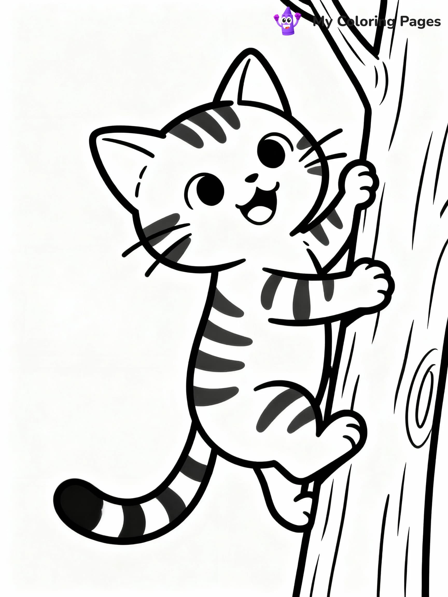 Kitten Coloring Pages - 15