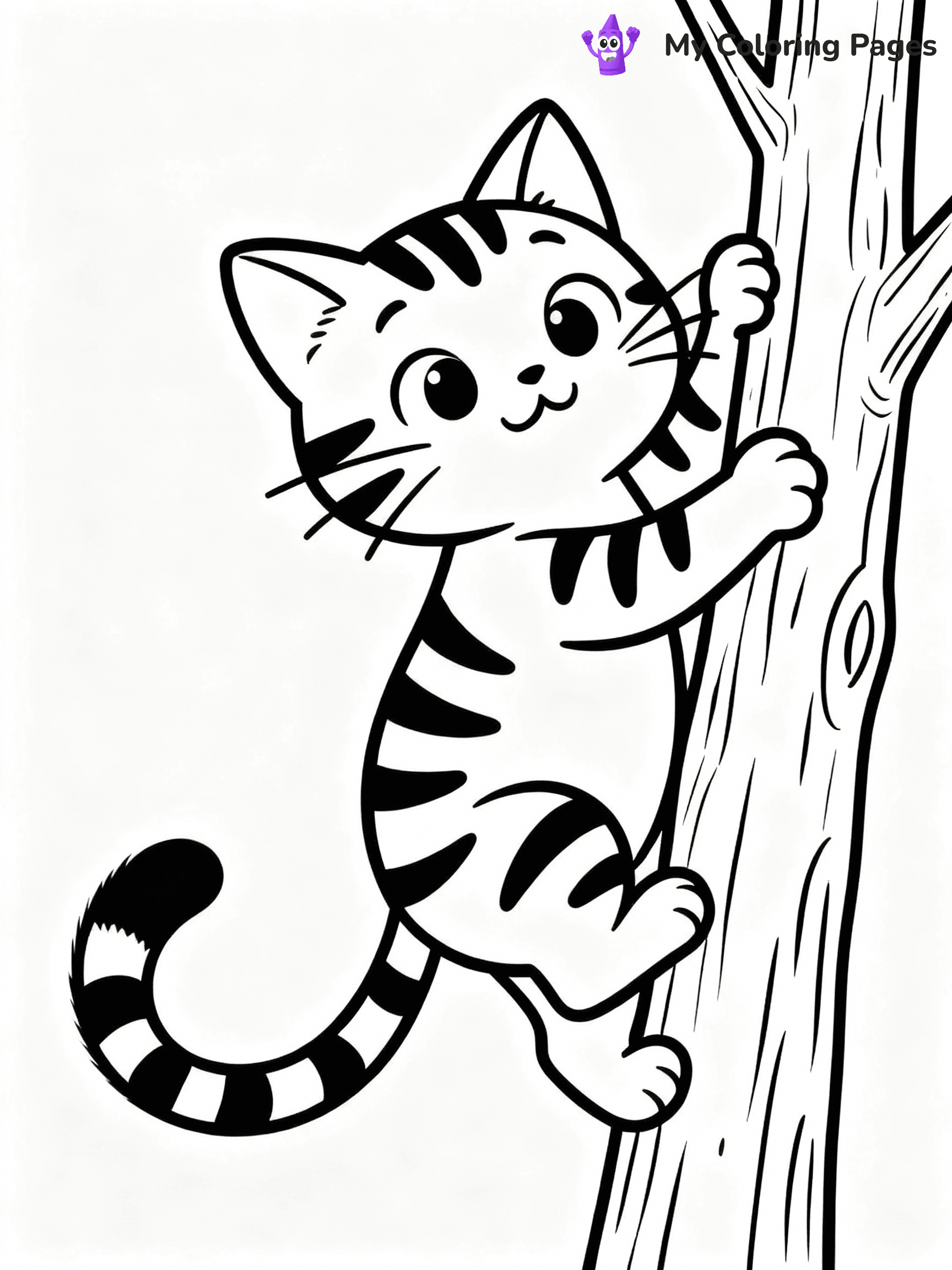 Kitten Coloring Pages - 14