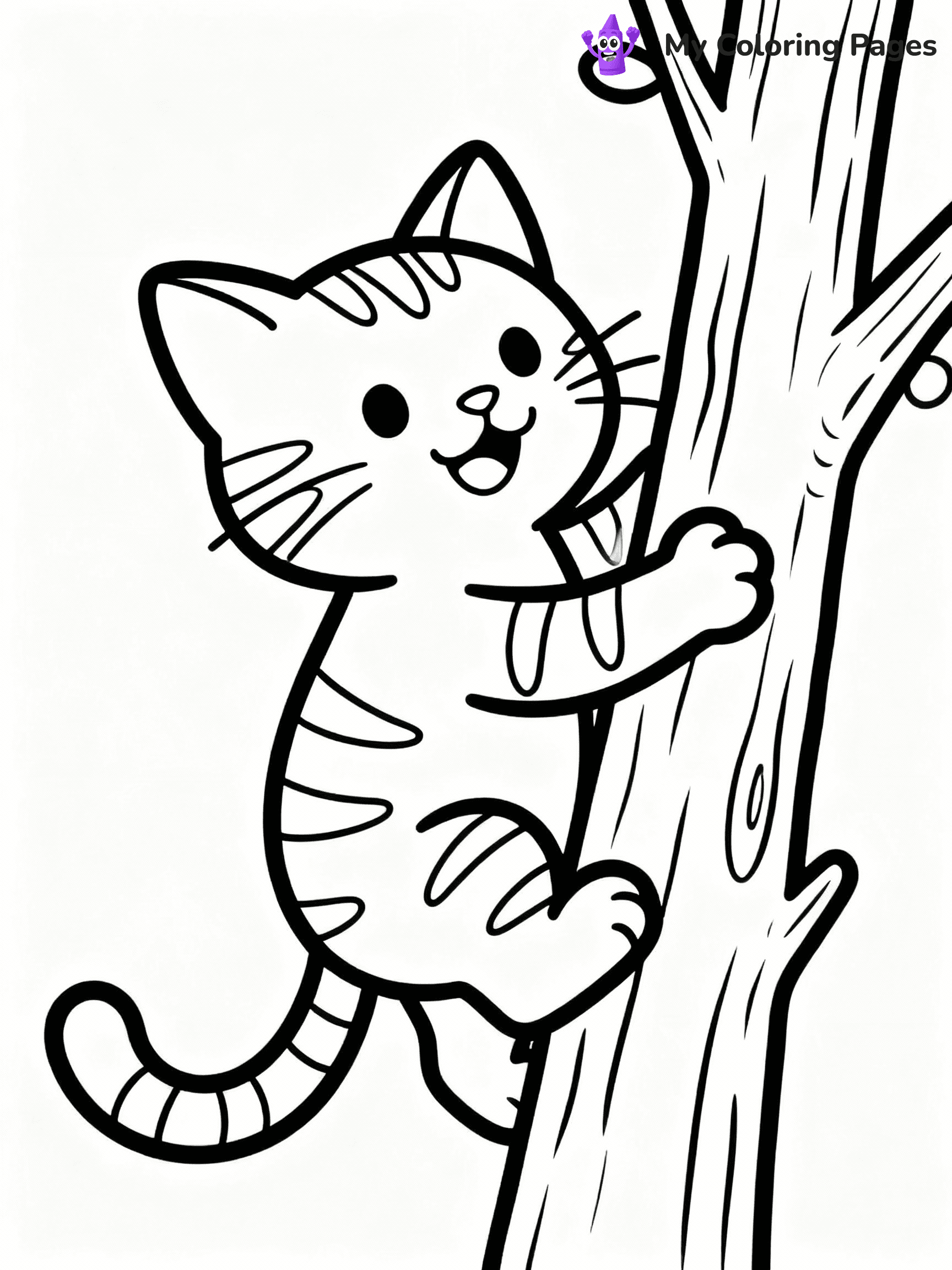 Kitten Coloring Pages - 13