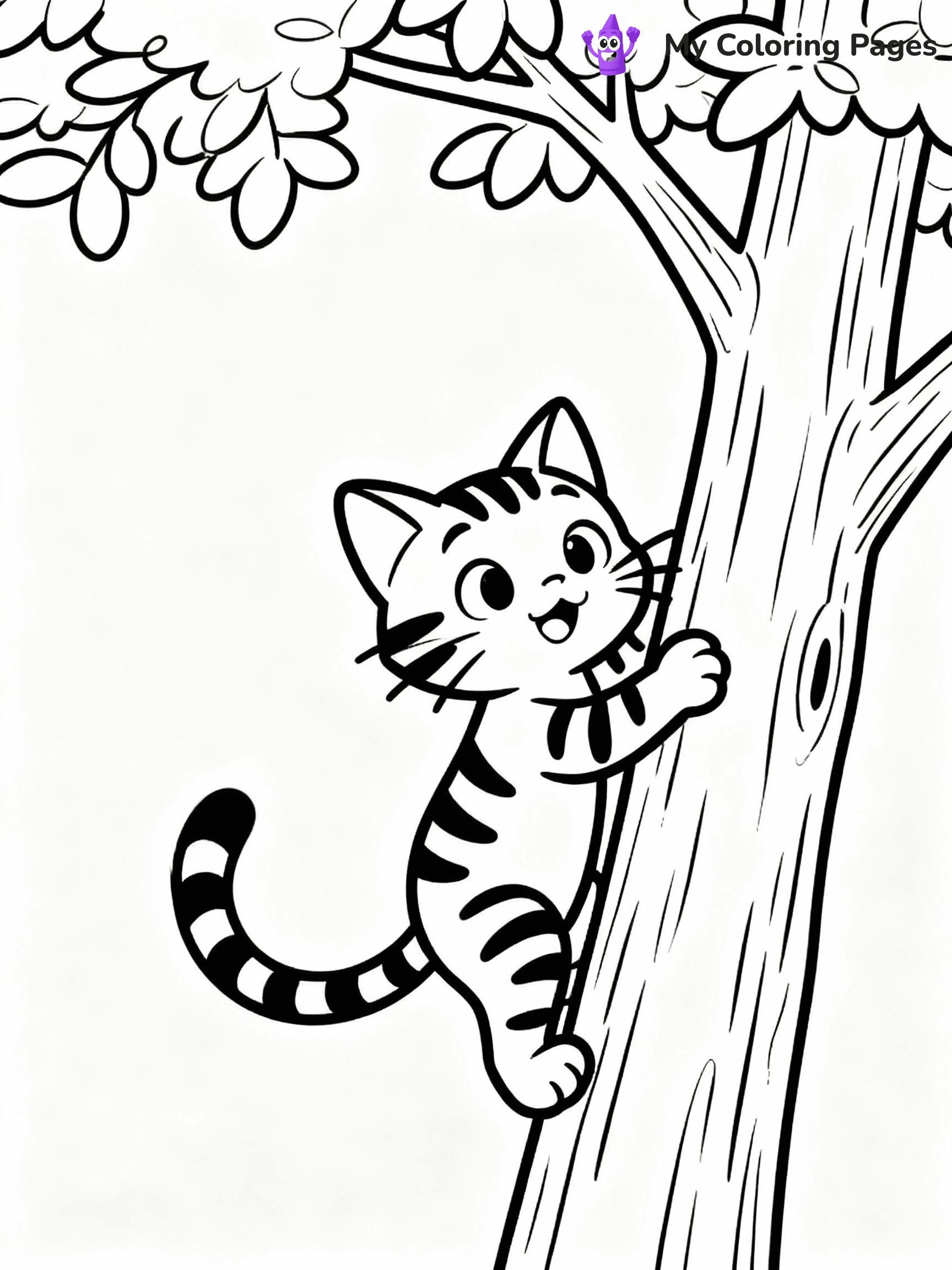 Kitten Coloring Pages - 11