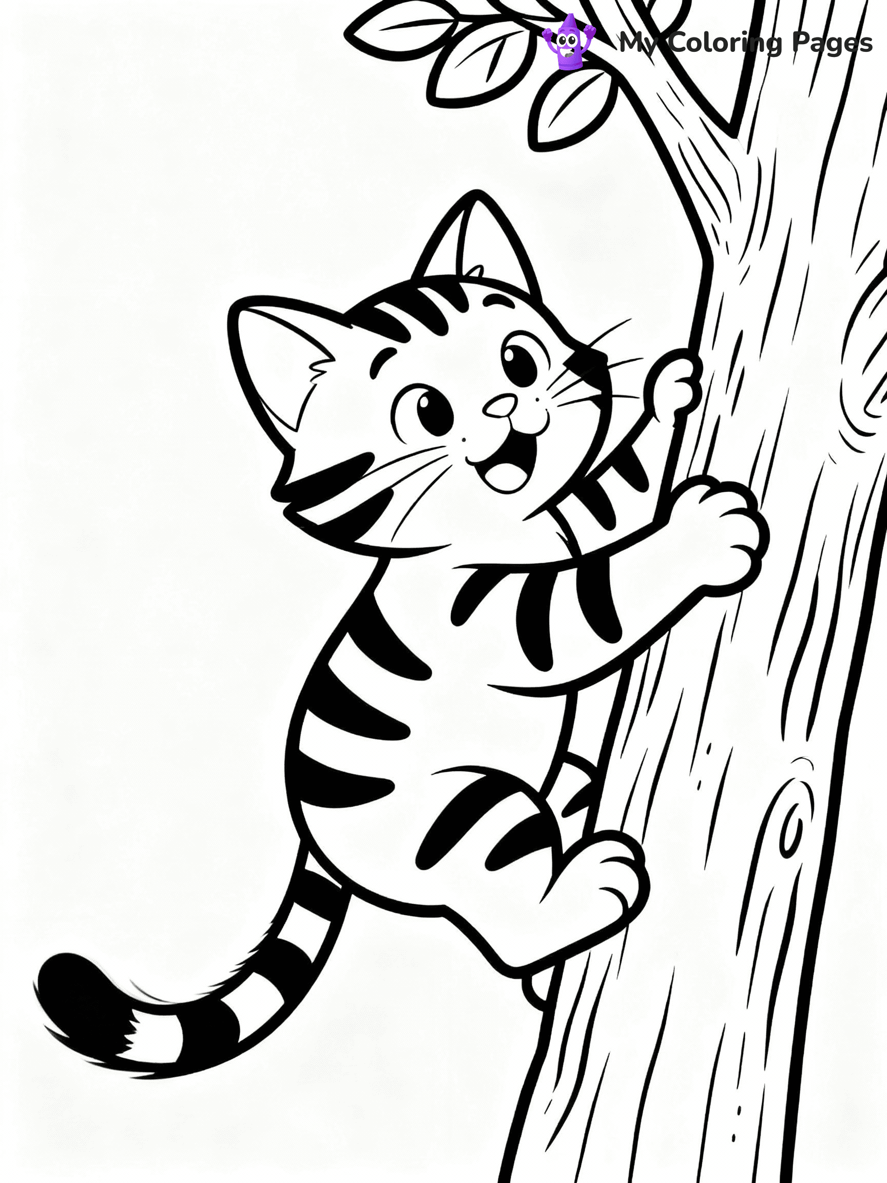 Kitten Coloring Pages - 10