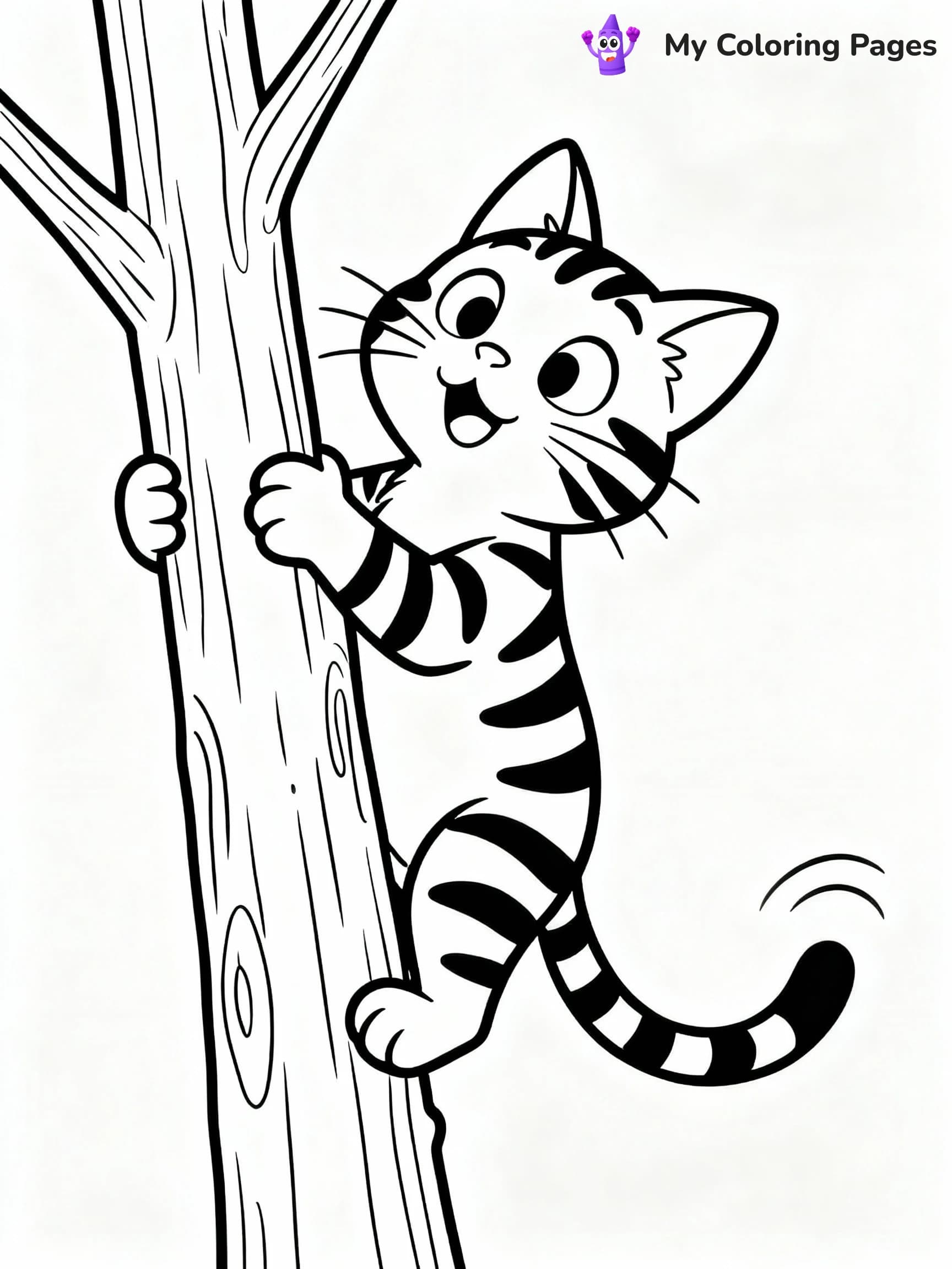Kitten Coloring Pages - 9
