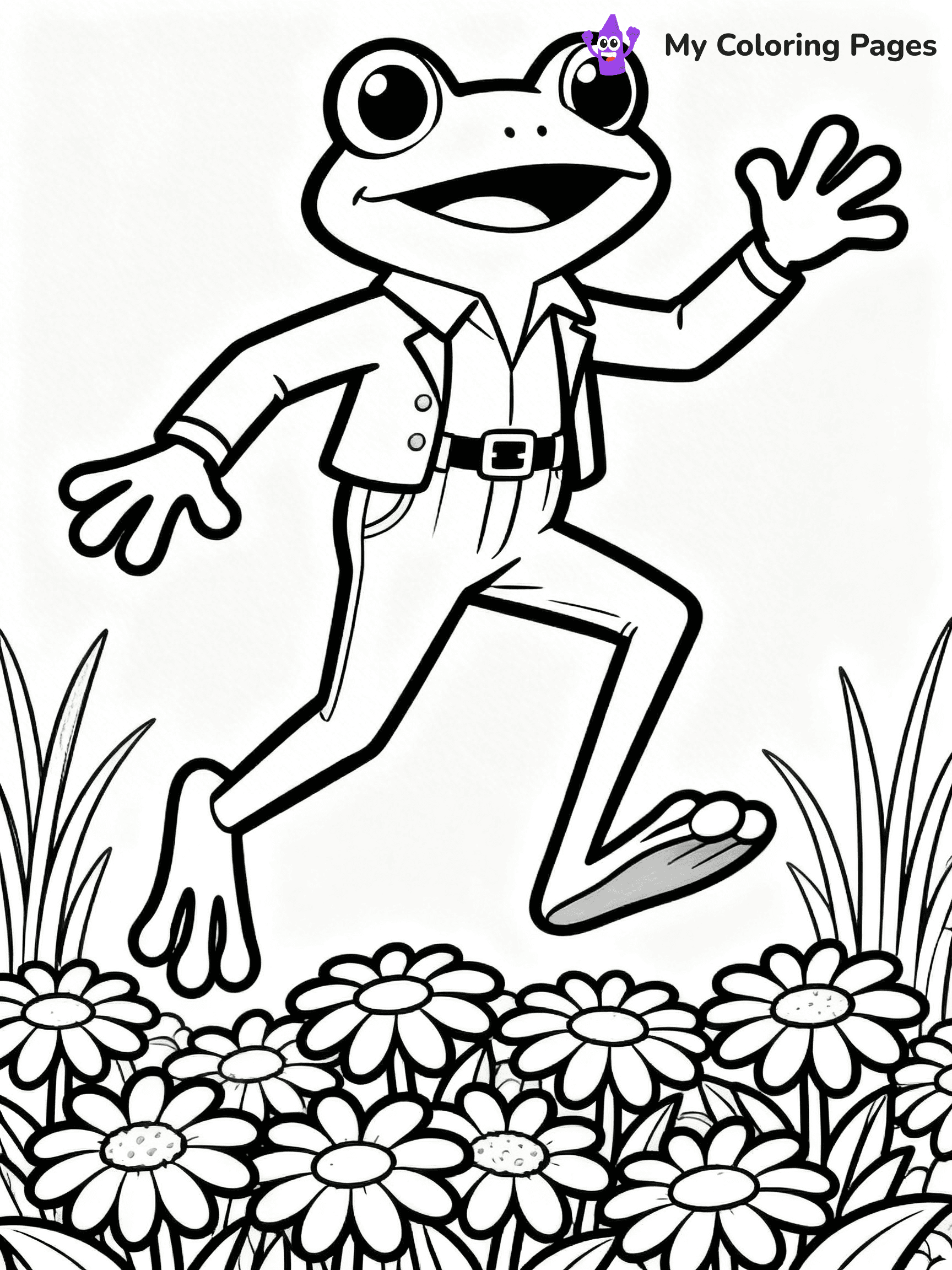 Frog And Toad Coloring Pages - 10