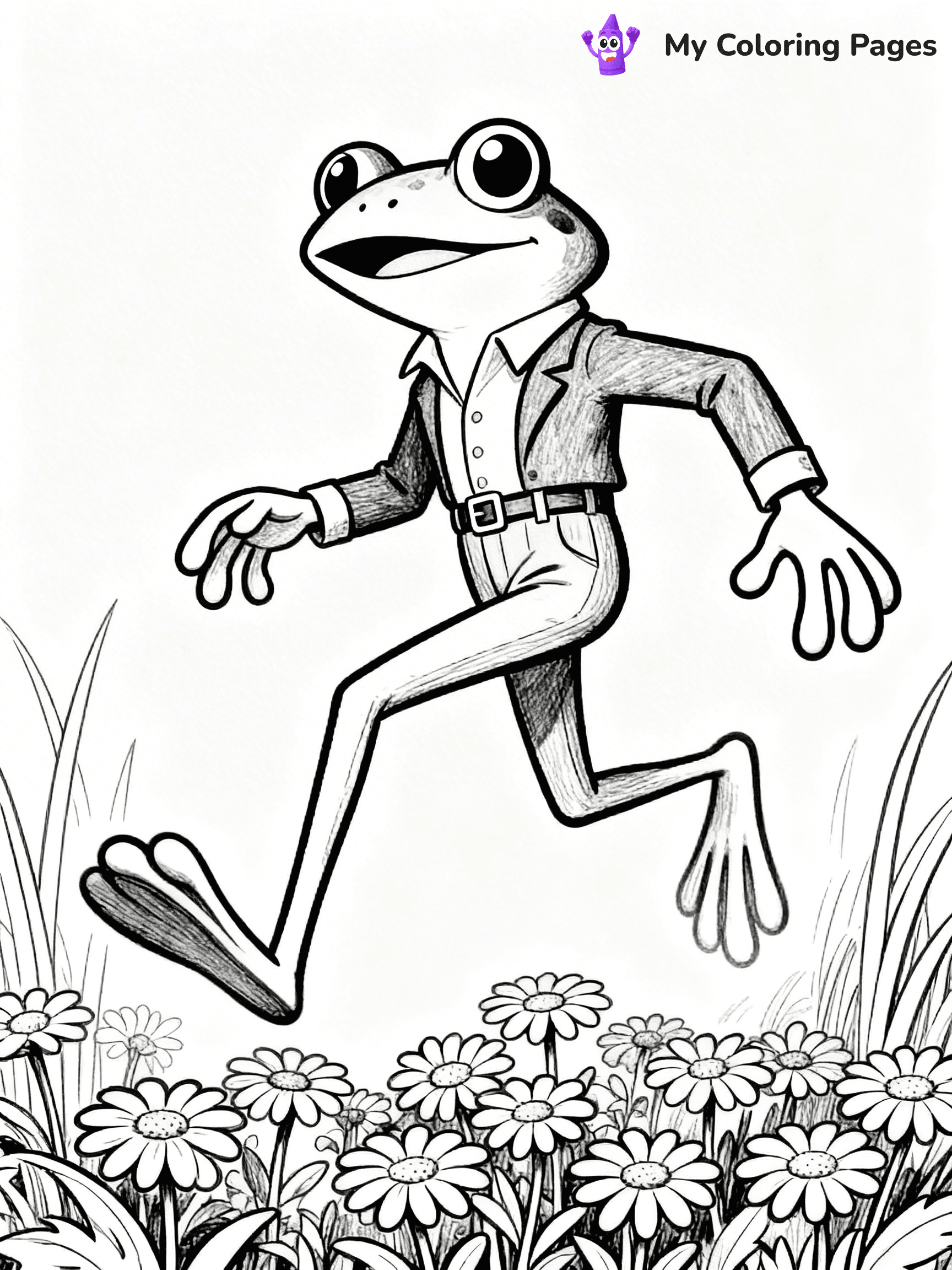 Frog And Toad Coloring Pages - 9