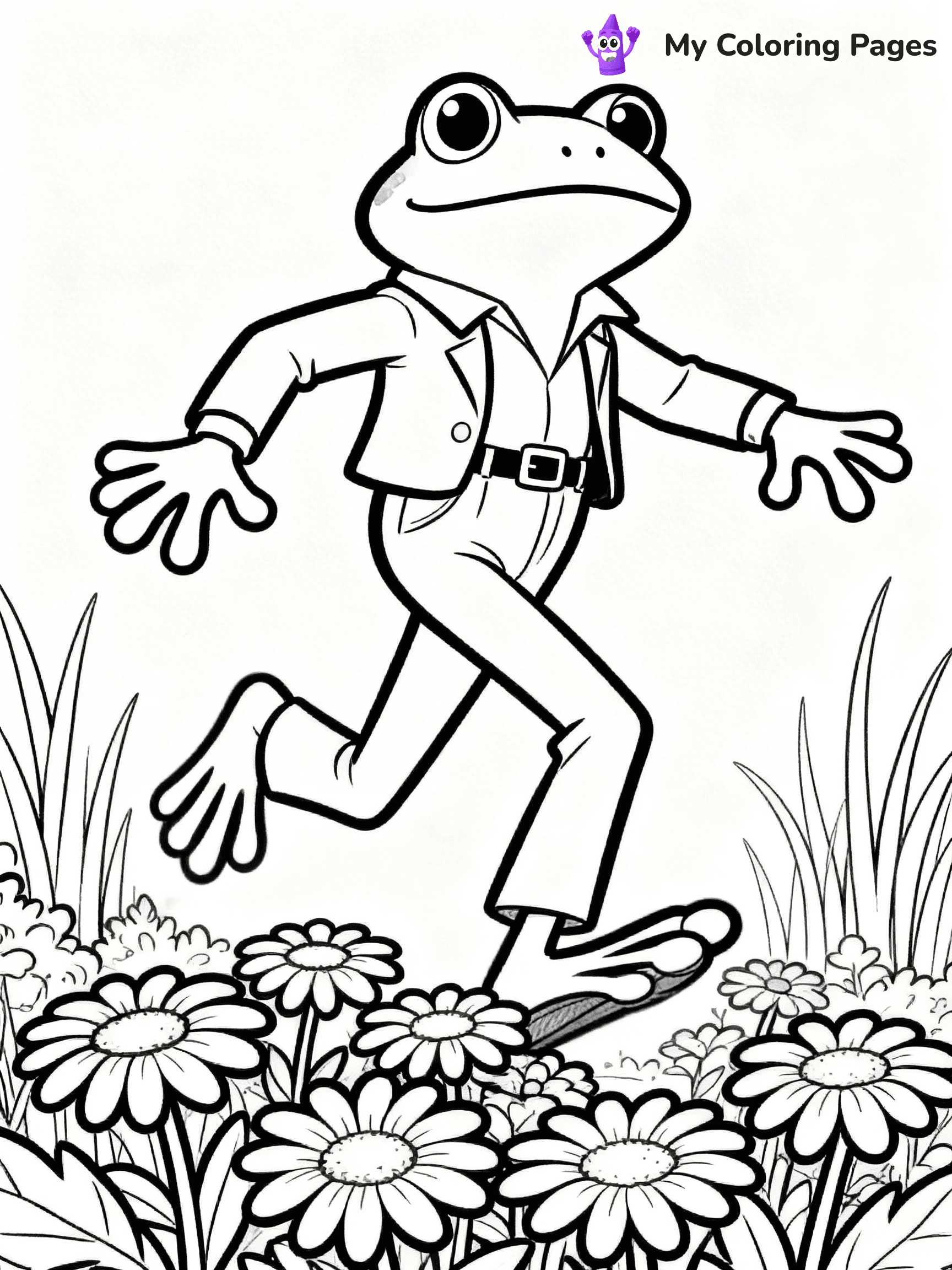 Frog And Toad Coloring Pages - 8