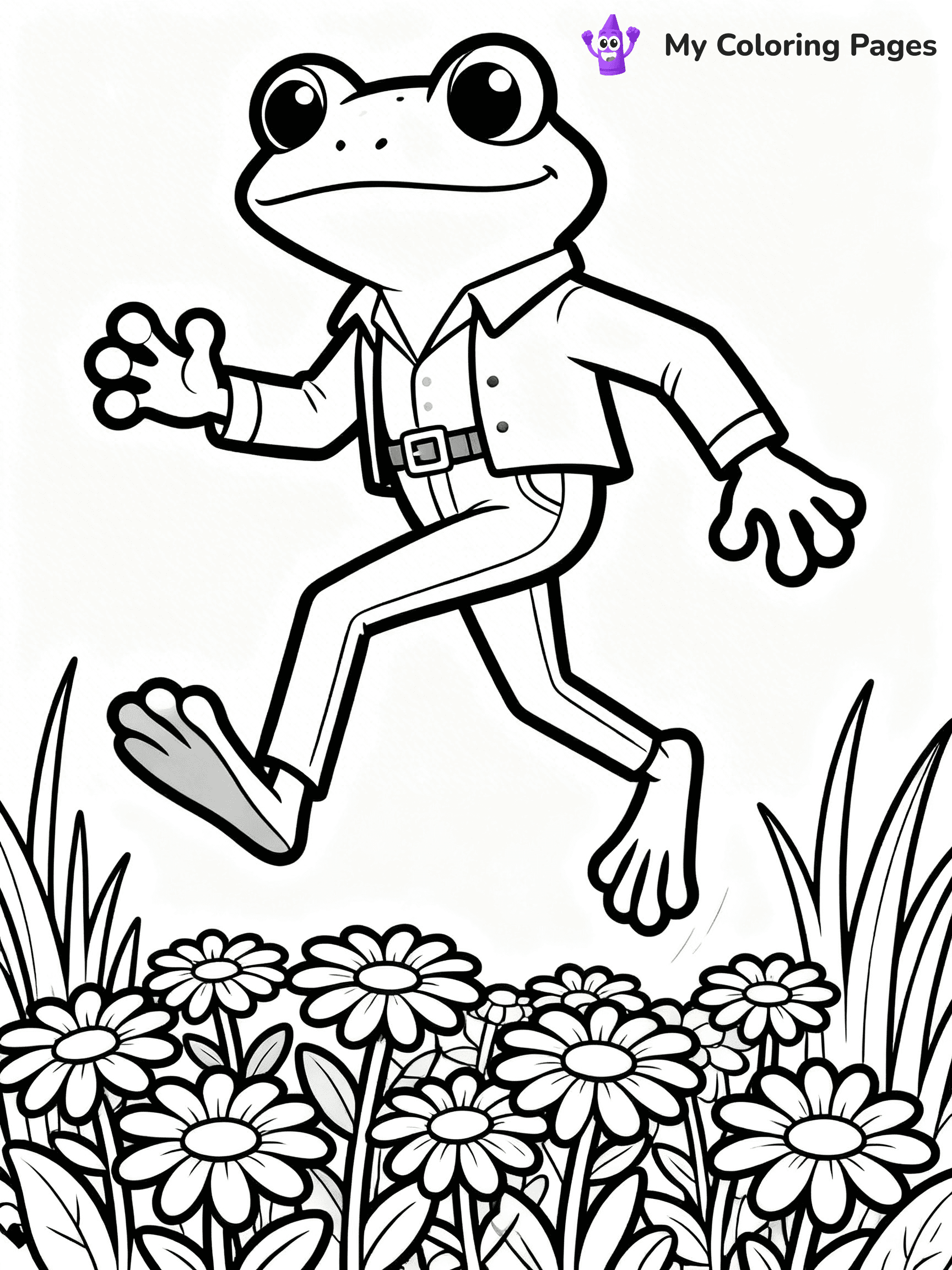 Frog And Toad Coloring Pages - 7