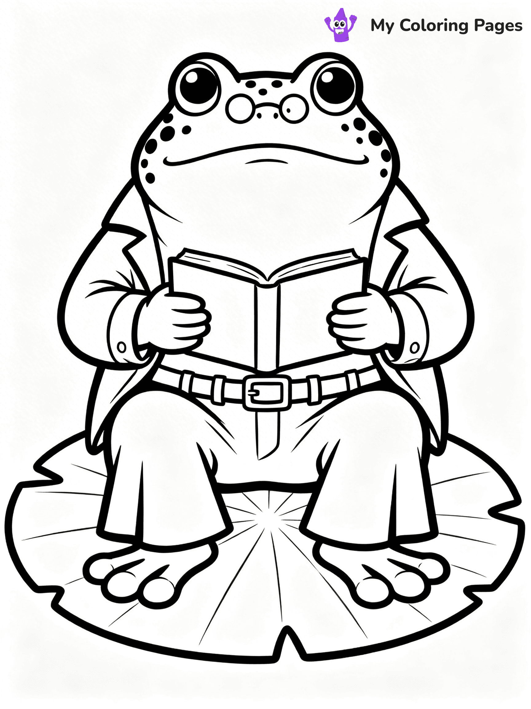 Frog And Toad Coloring Pages - 5