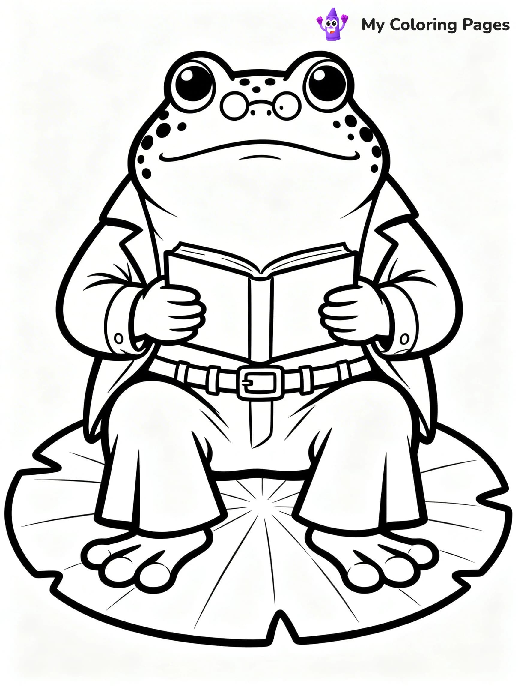 Frog And Toad Coloring Pages - 5