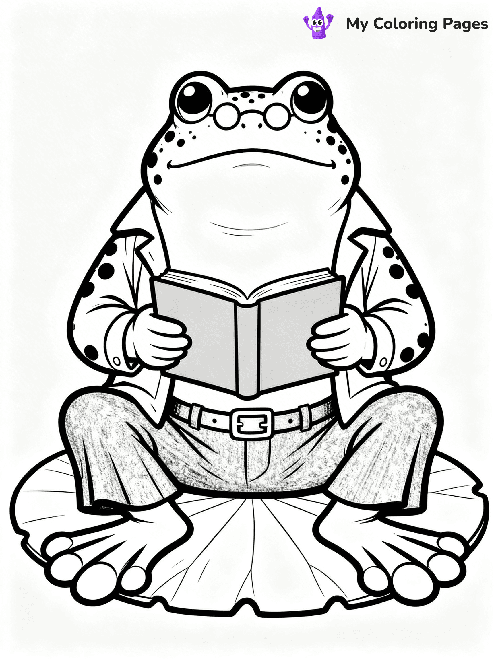 Frog And Toad Coloring Pages - 4