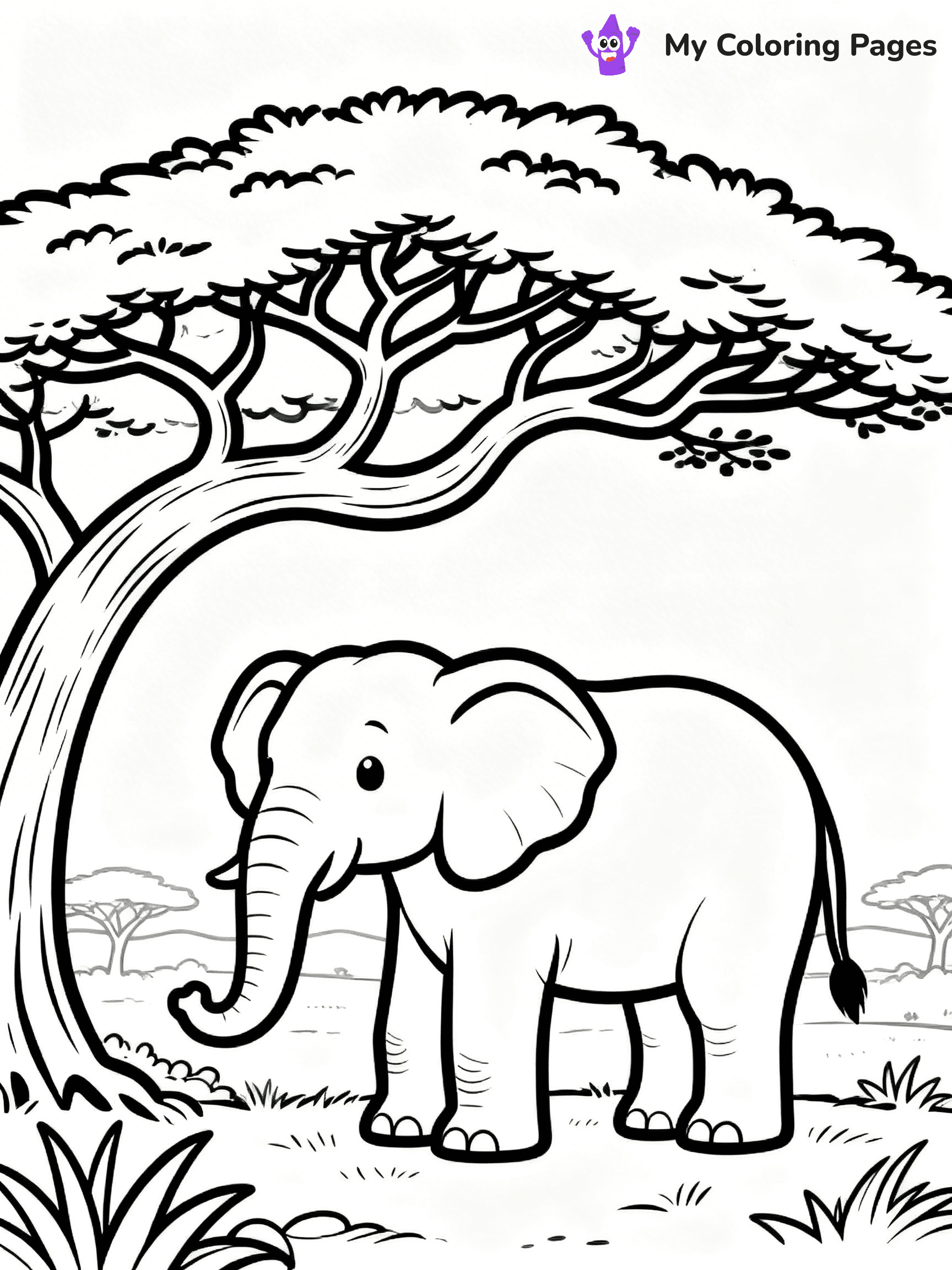 Africa Coloring Pages - 107