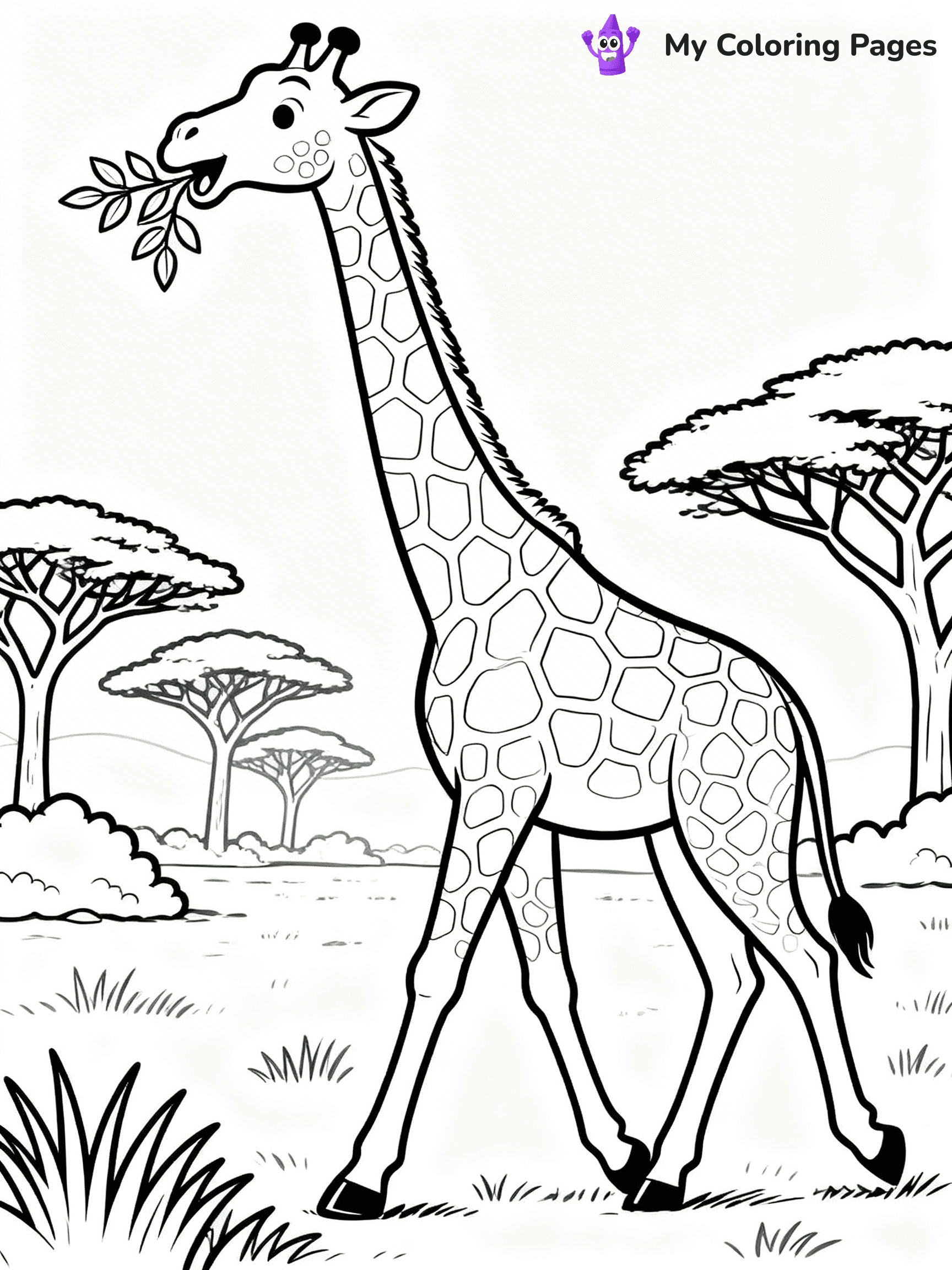 Africa Coloring Pages - 96