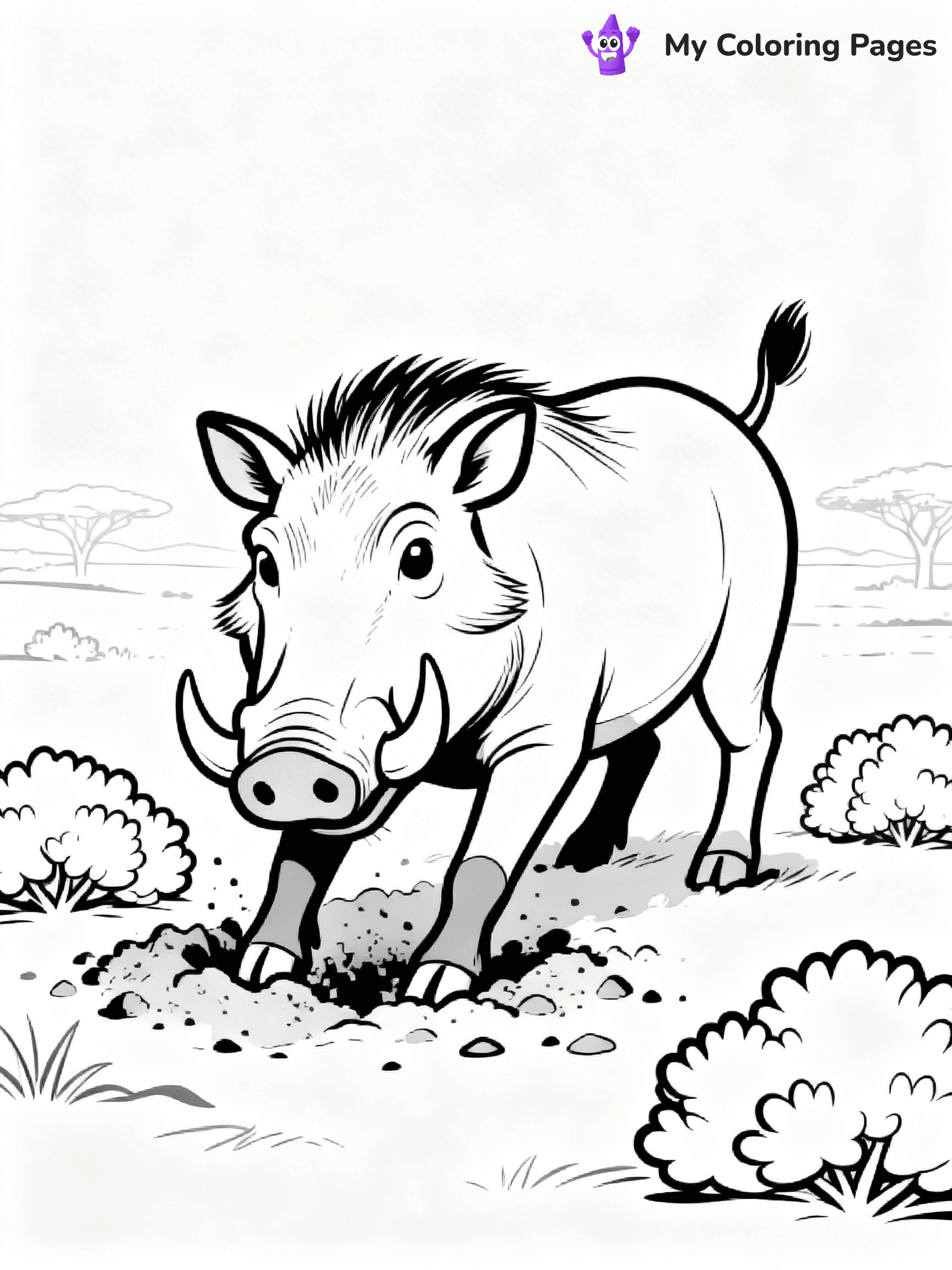 Africa Coloring Pages - 57