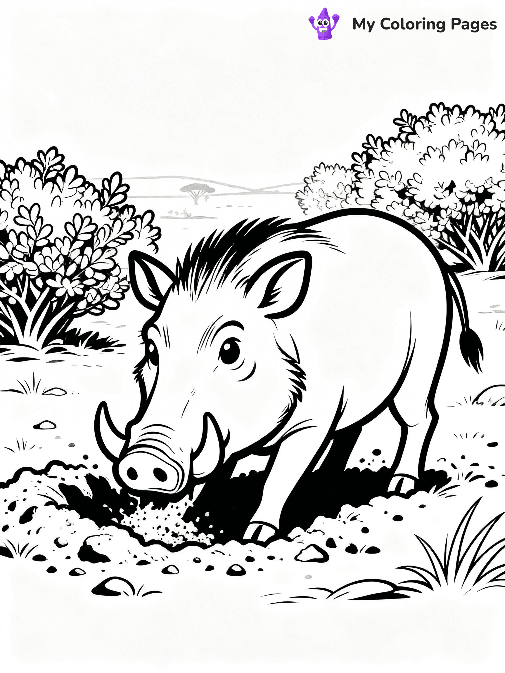 Africa Coloring Pages - 56