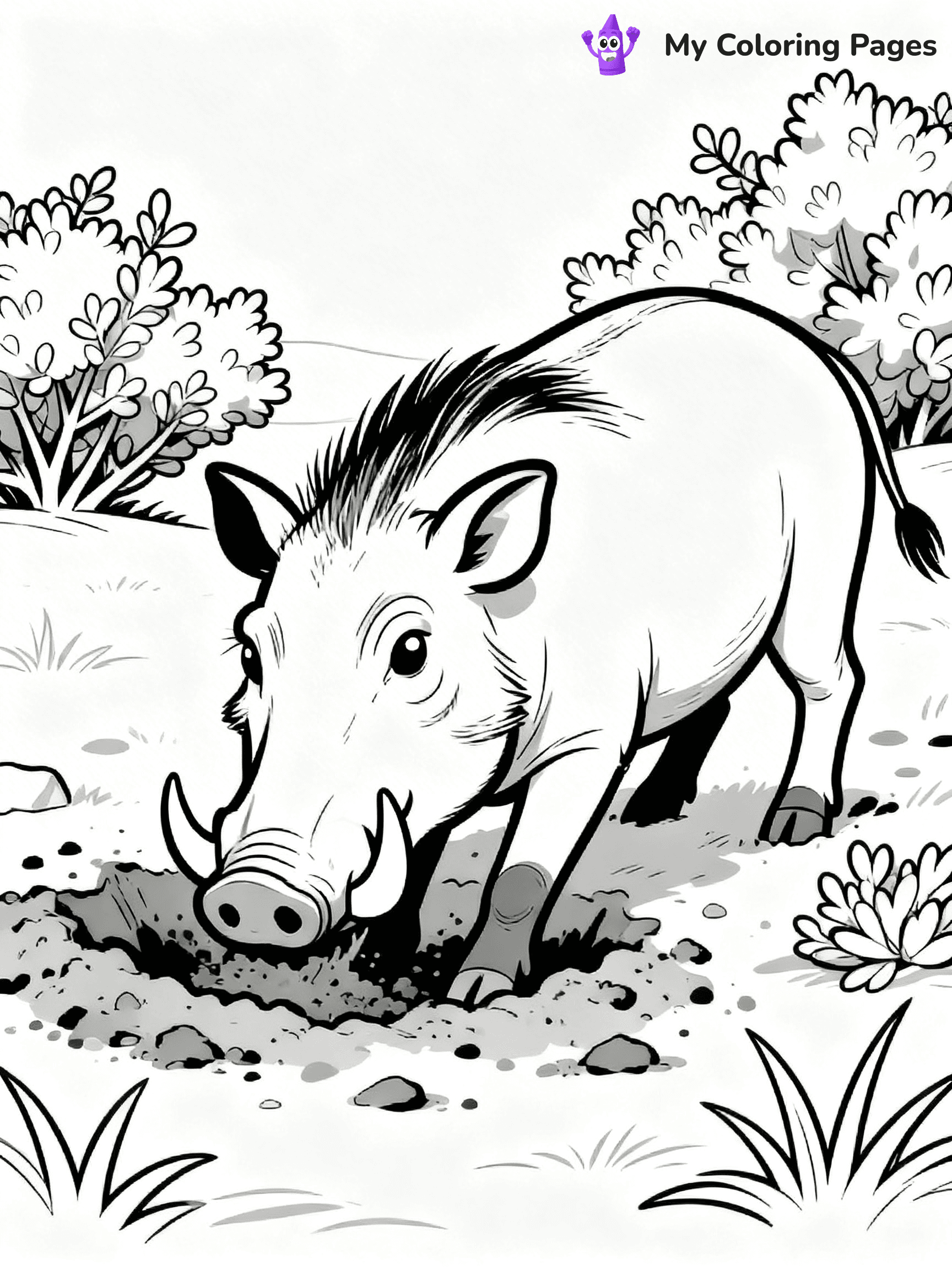 Africa Coloring Pages - 54