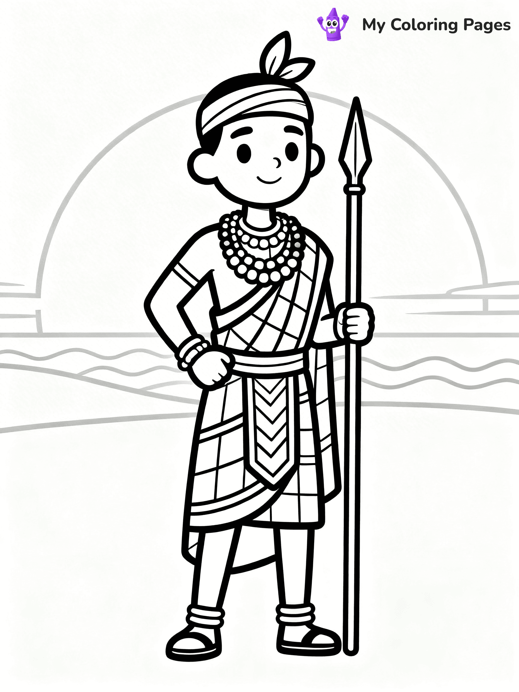Africa Coloring Pages - 35