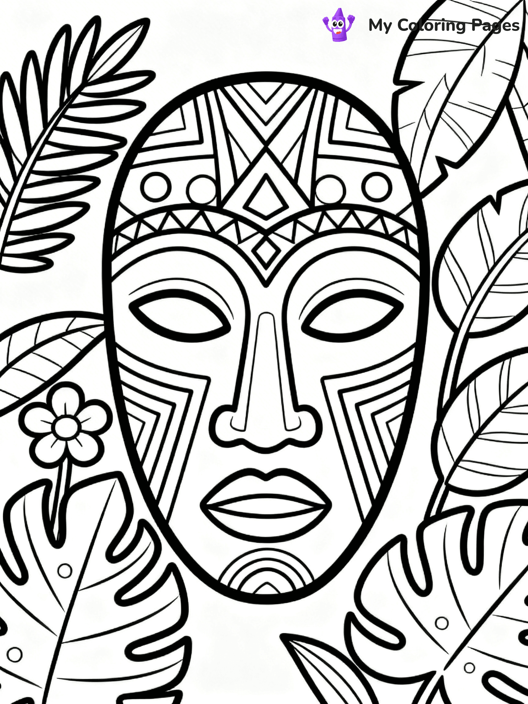 Africa Coloring Pages - 21