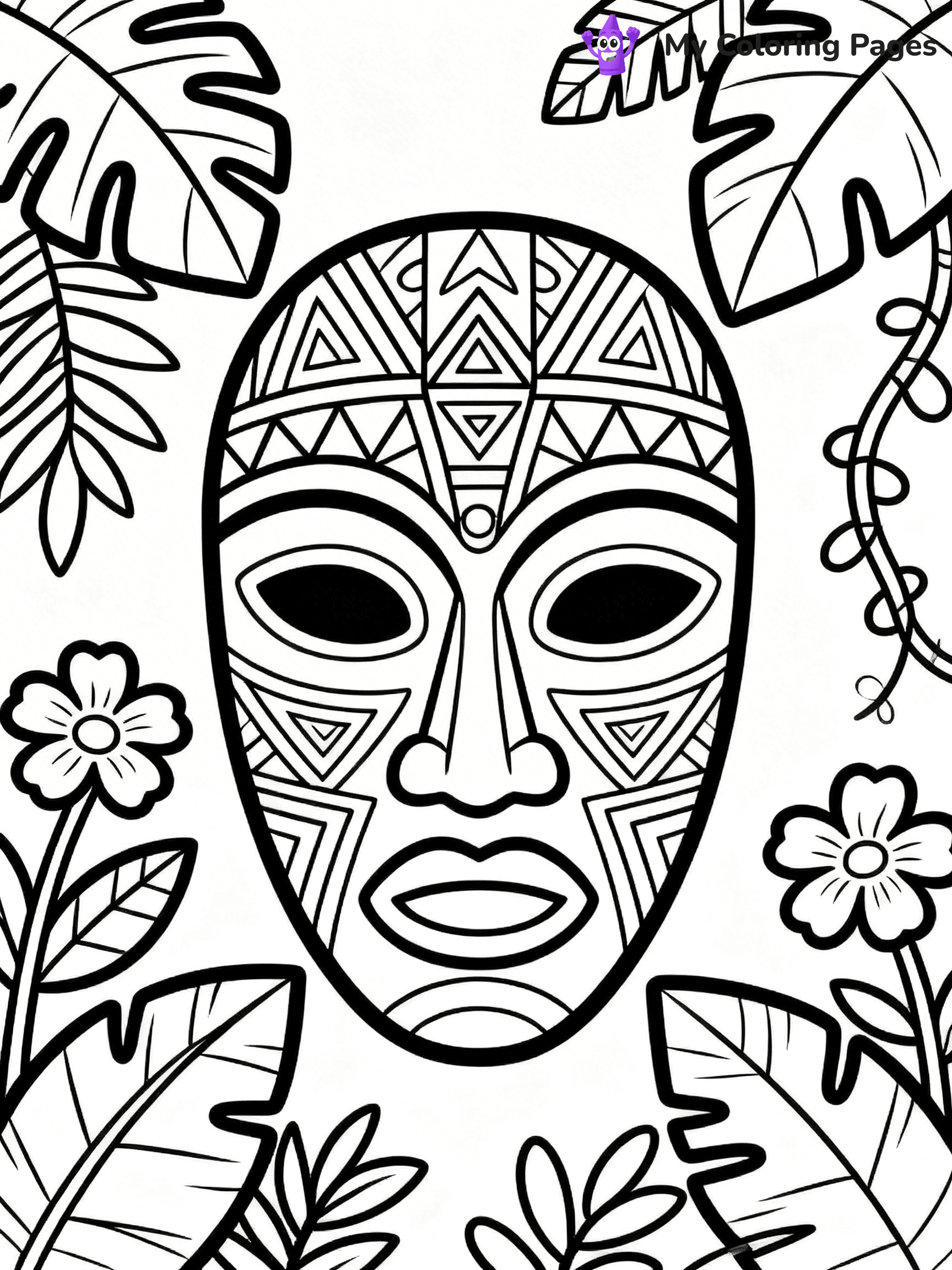 Africa Coloring Pages - 20