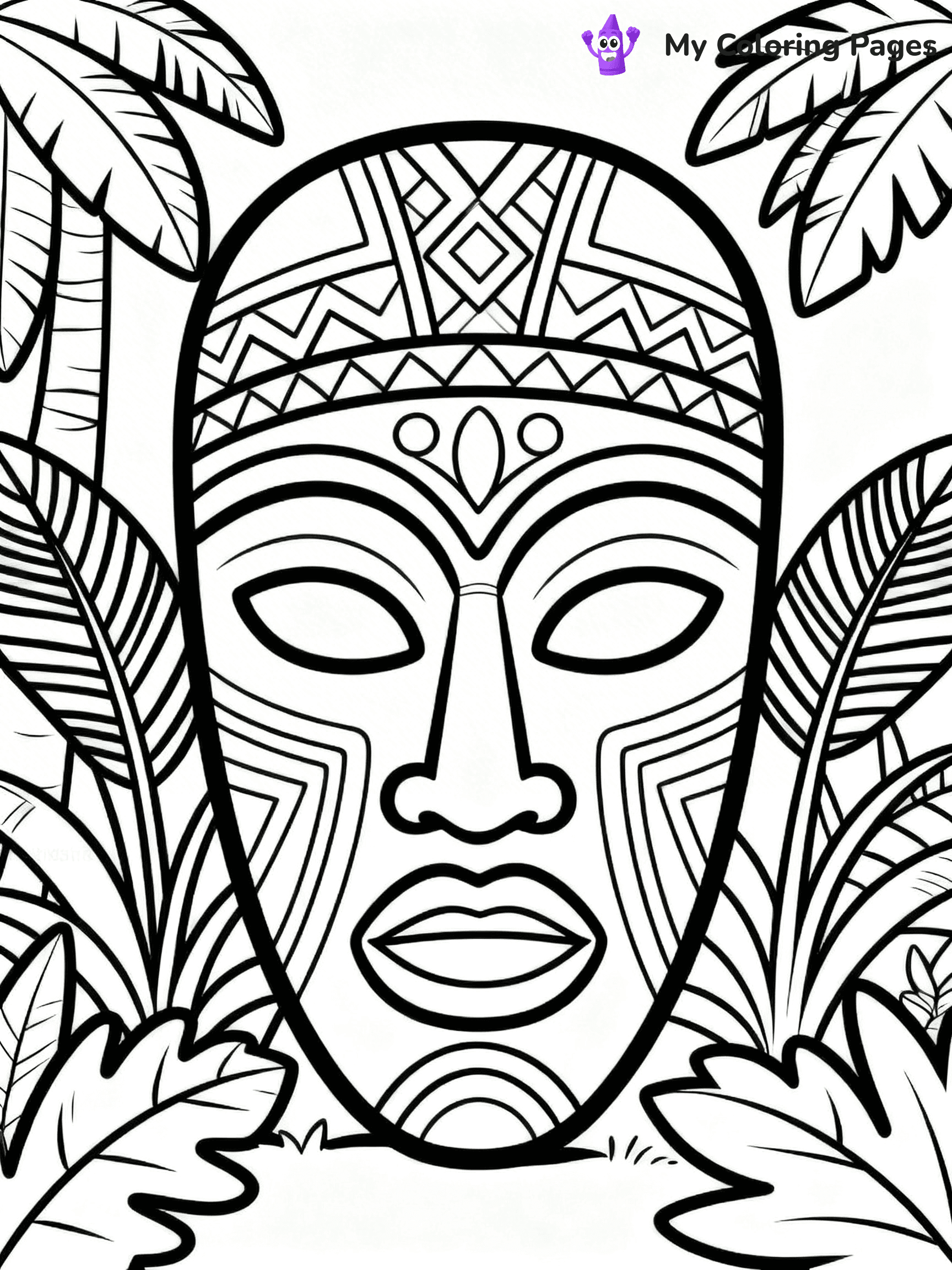 Africa Coloring Pages - 17