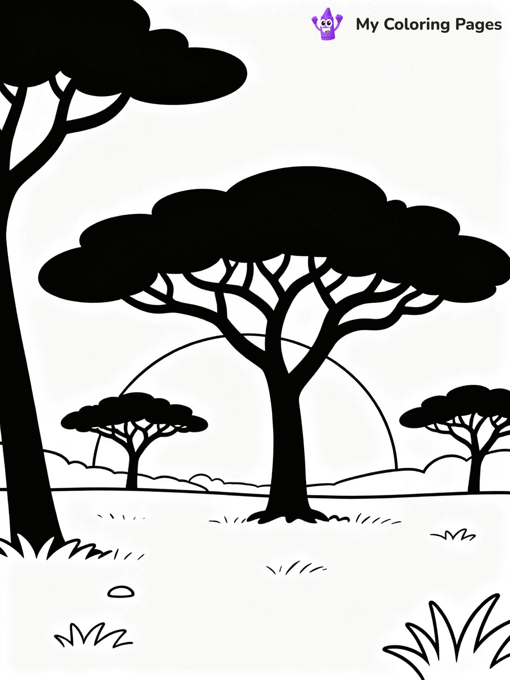 Africa Coloring Pages - 14