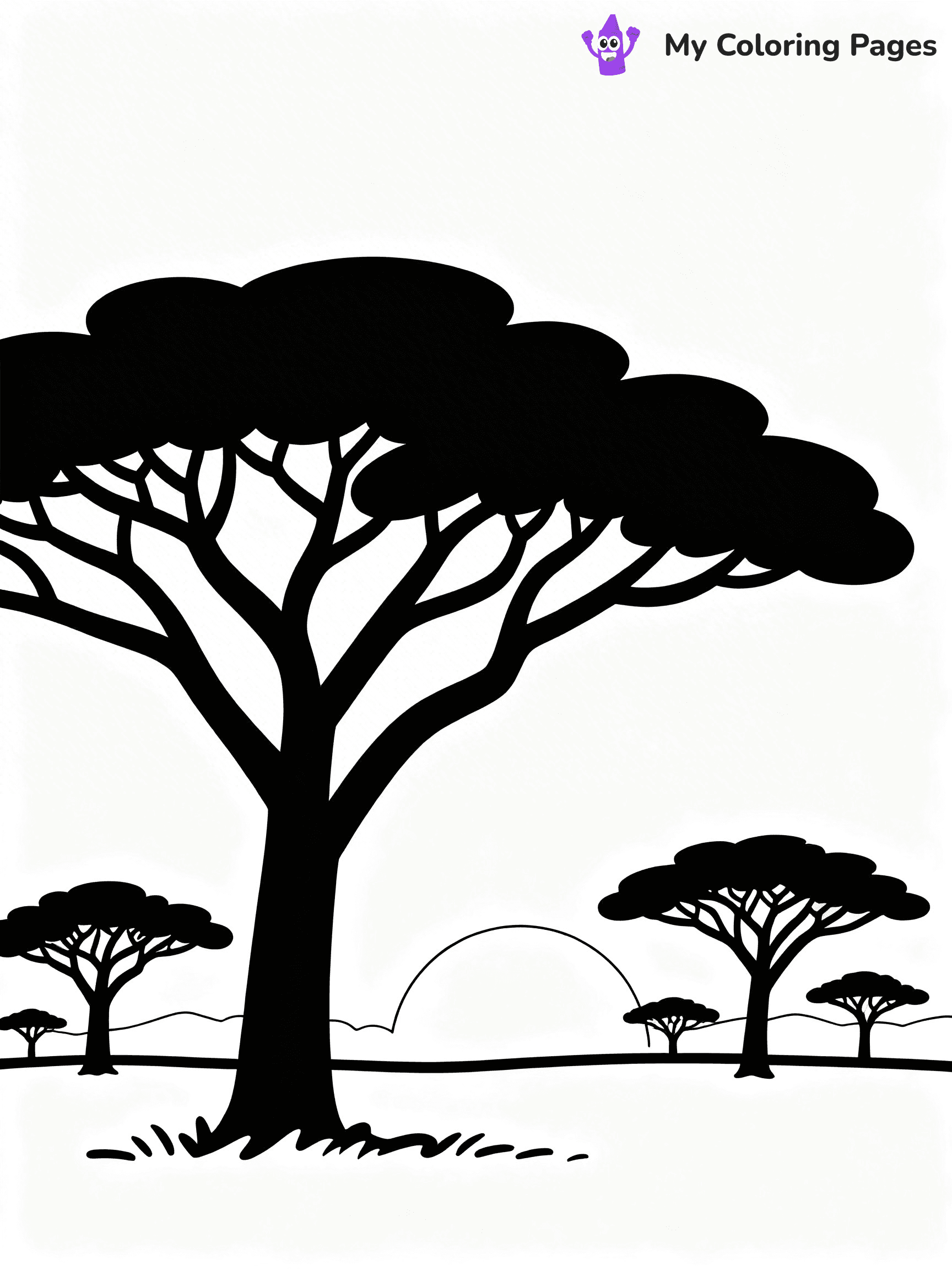 Africa Coloring Pages - 11