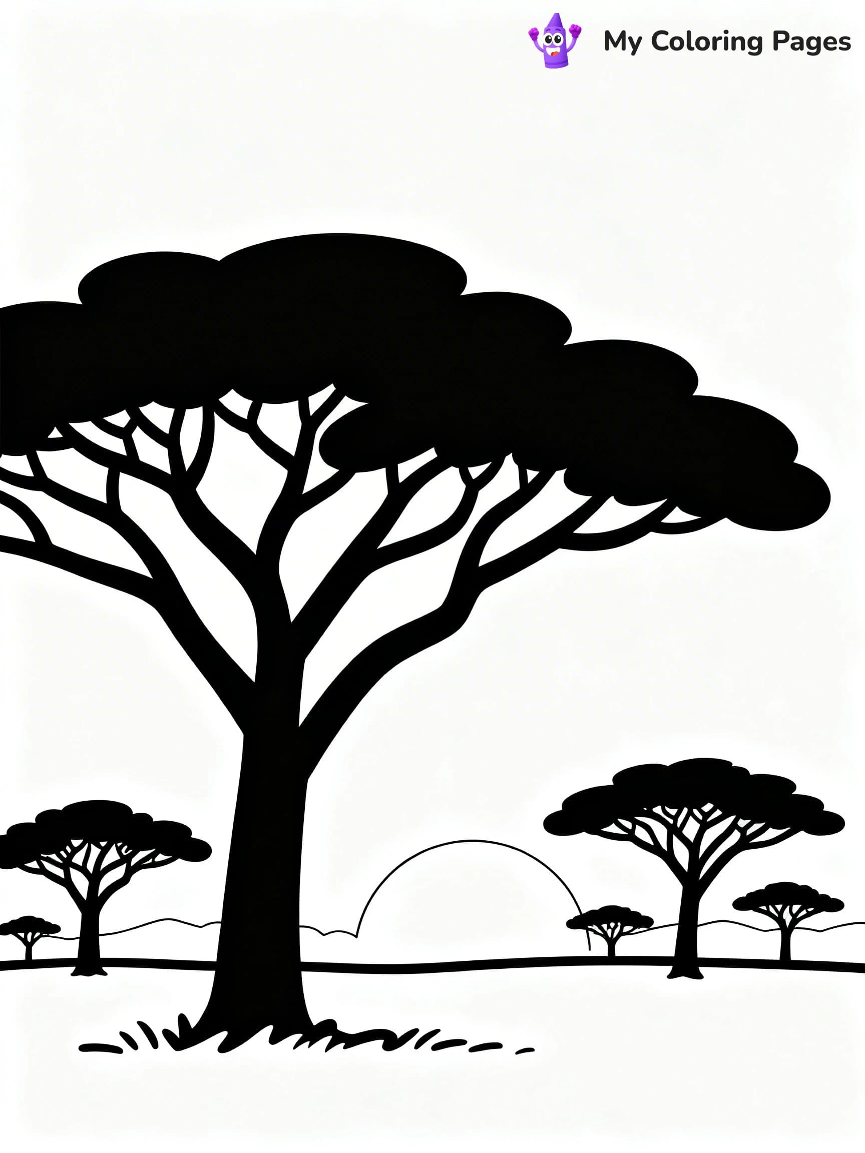 Africa Coloring Pages - 11