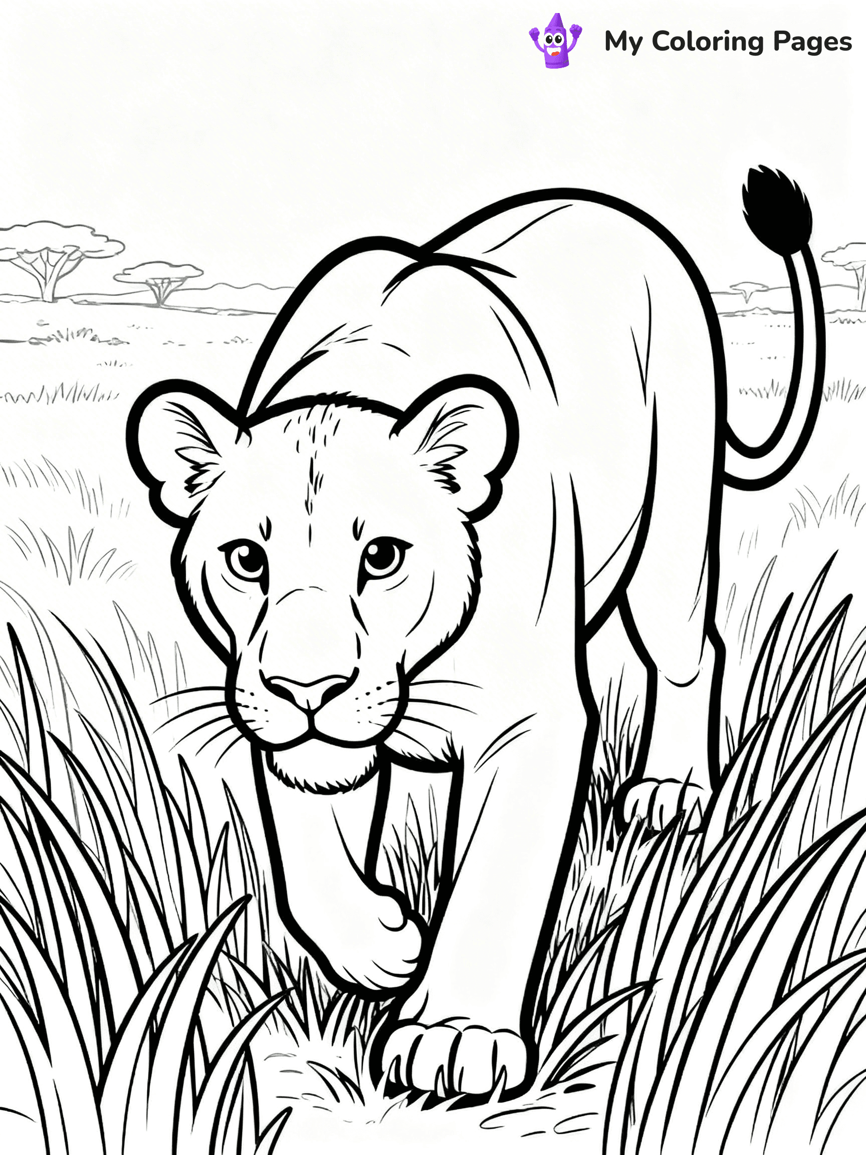 Africa Coloring Pages - 7