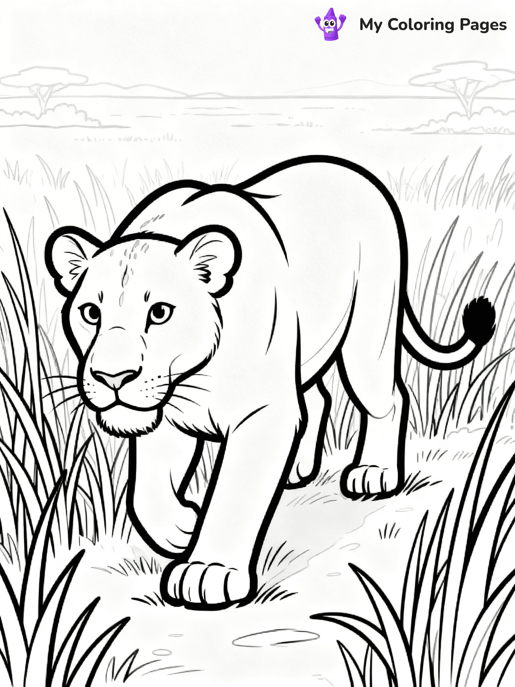 Africa Coloring Pages - 5