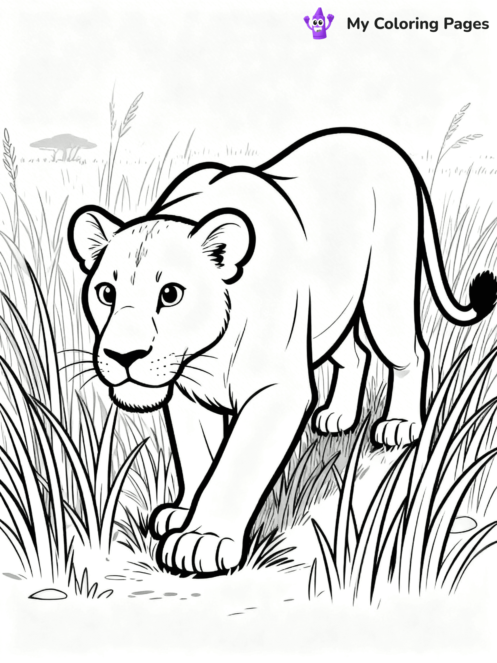 Africa Coloring Pages - 4