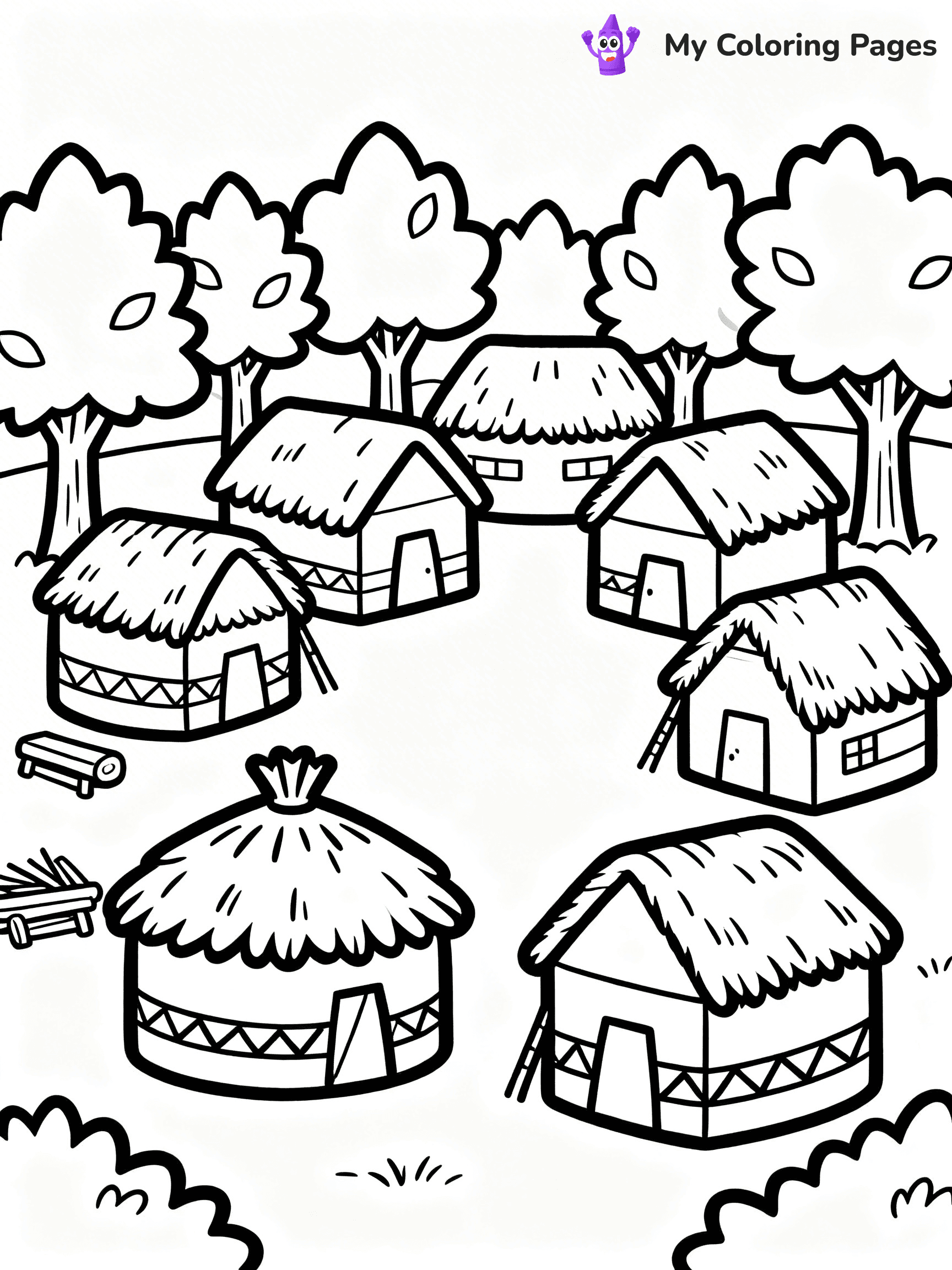 Mayflower Coloring Pages - 34