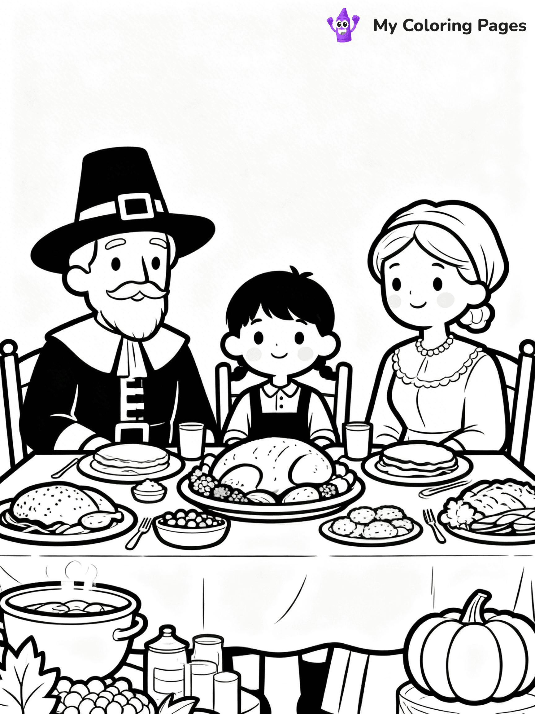 Mayflower Coloring Pages - 33