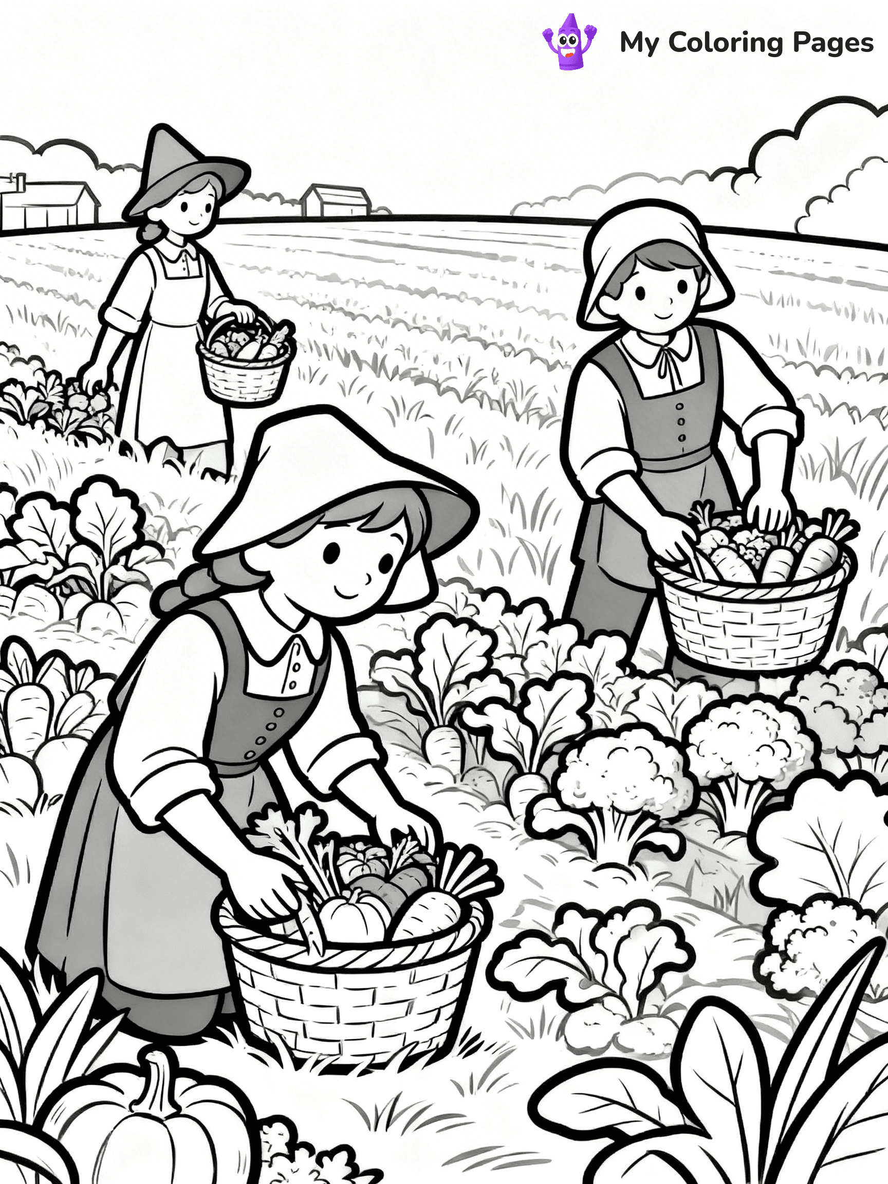 Mayflower Coloring Pages - 23