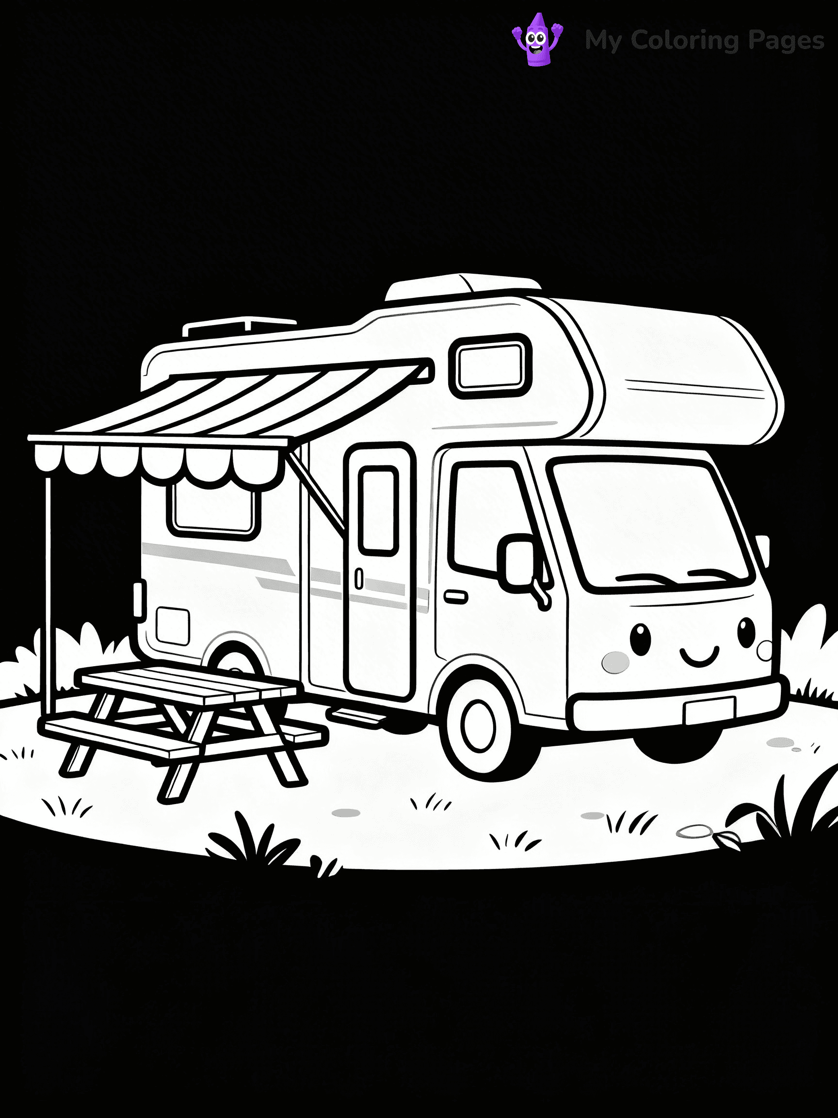 Truck and Trailer Coloring Pages - 23