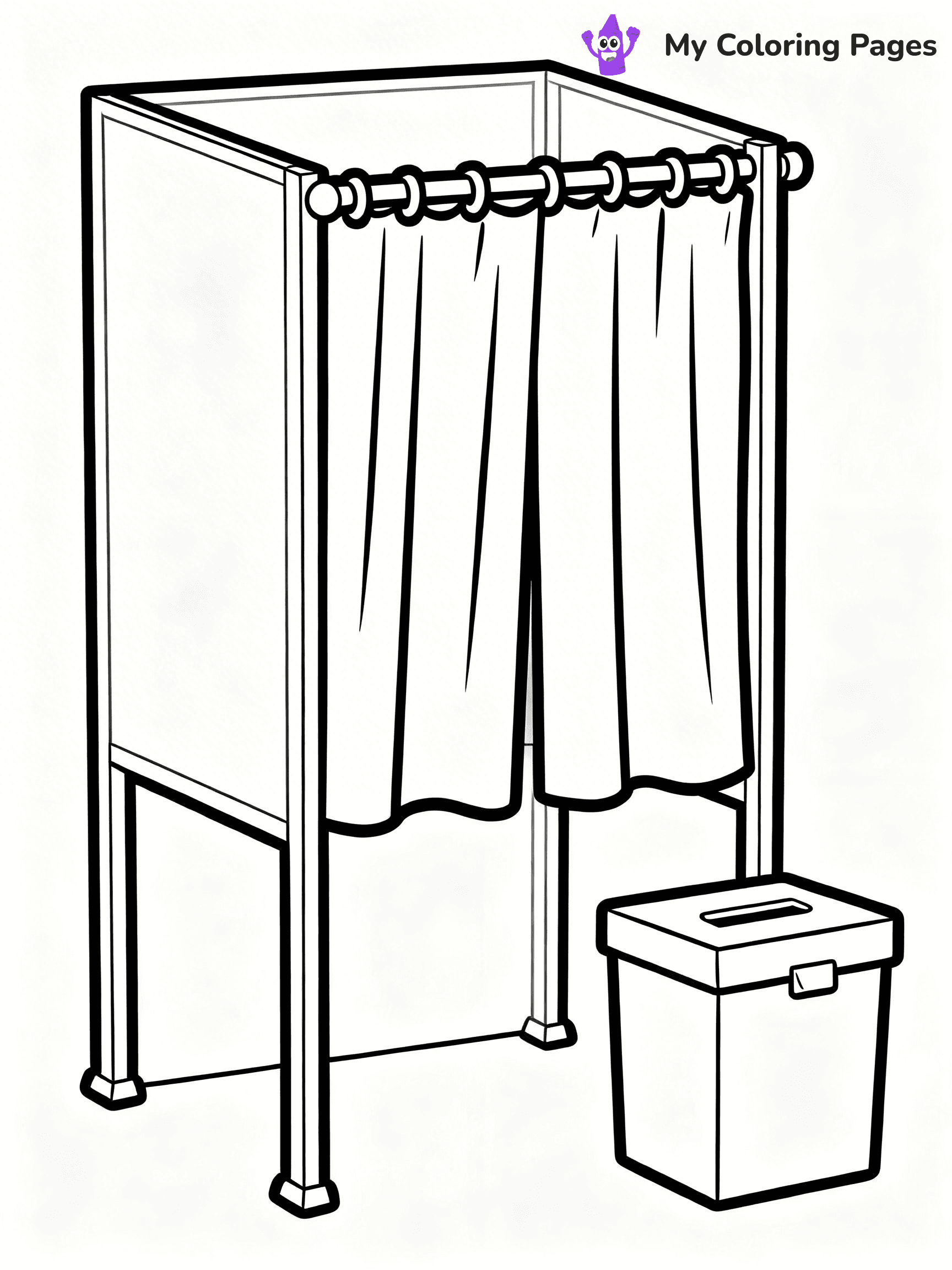 Voting Coloring Pages - 18