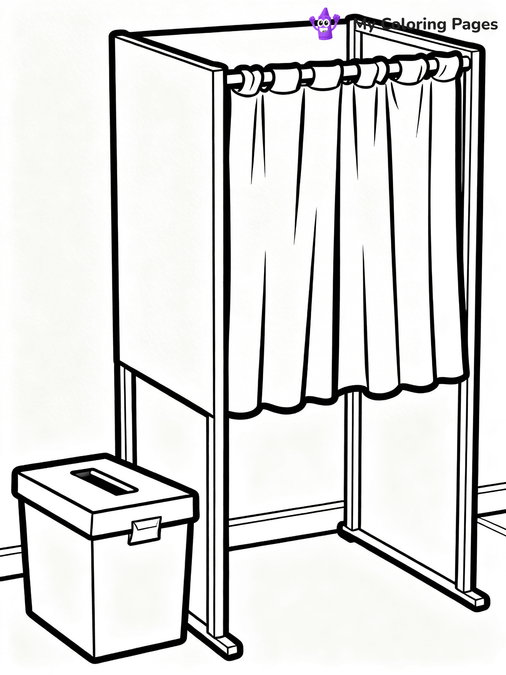 Voting Coloring Pages - 14