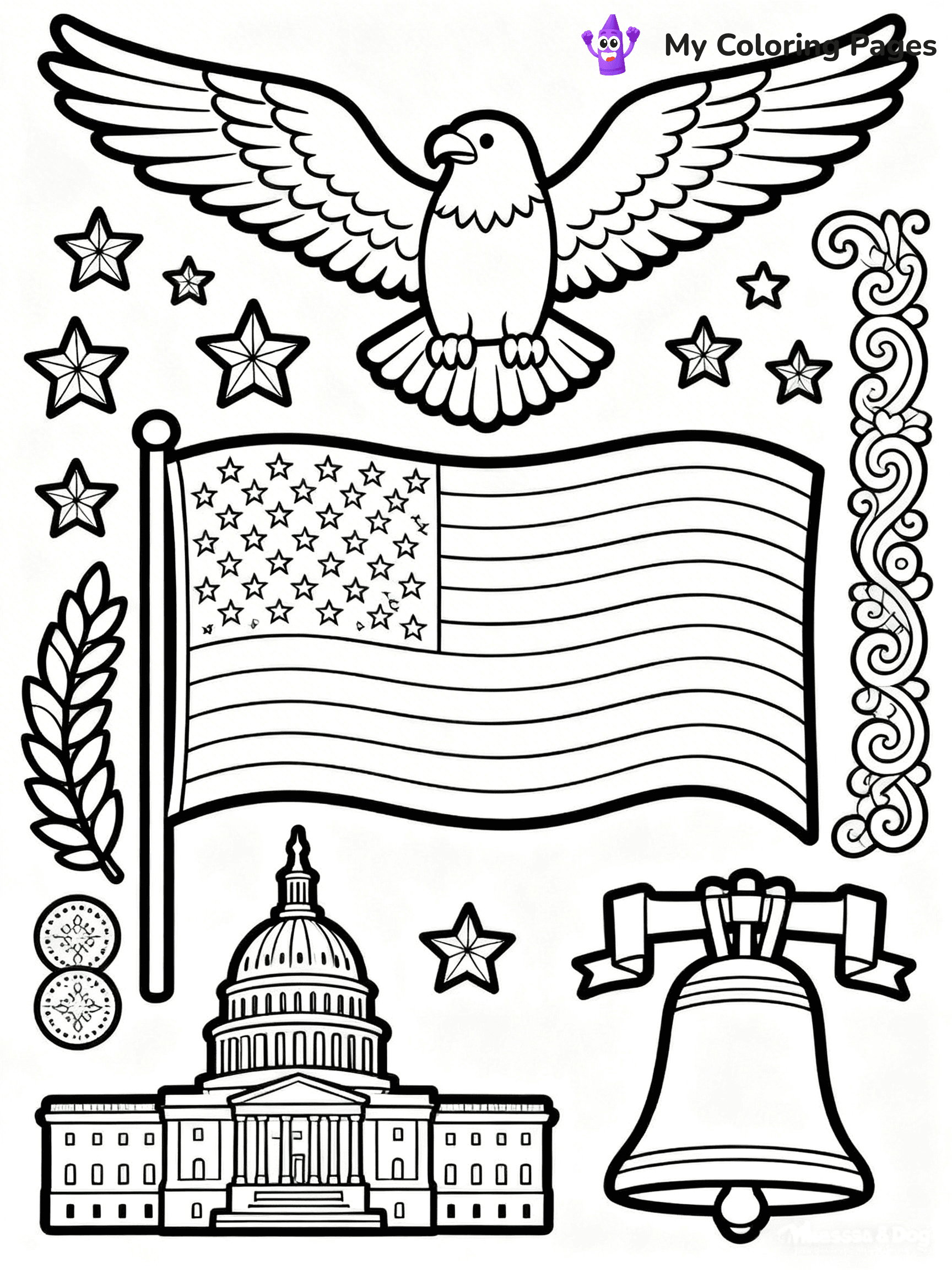 Voting Coloring Pages - 10