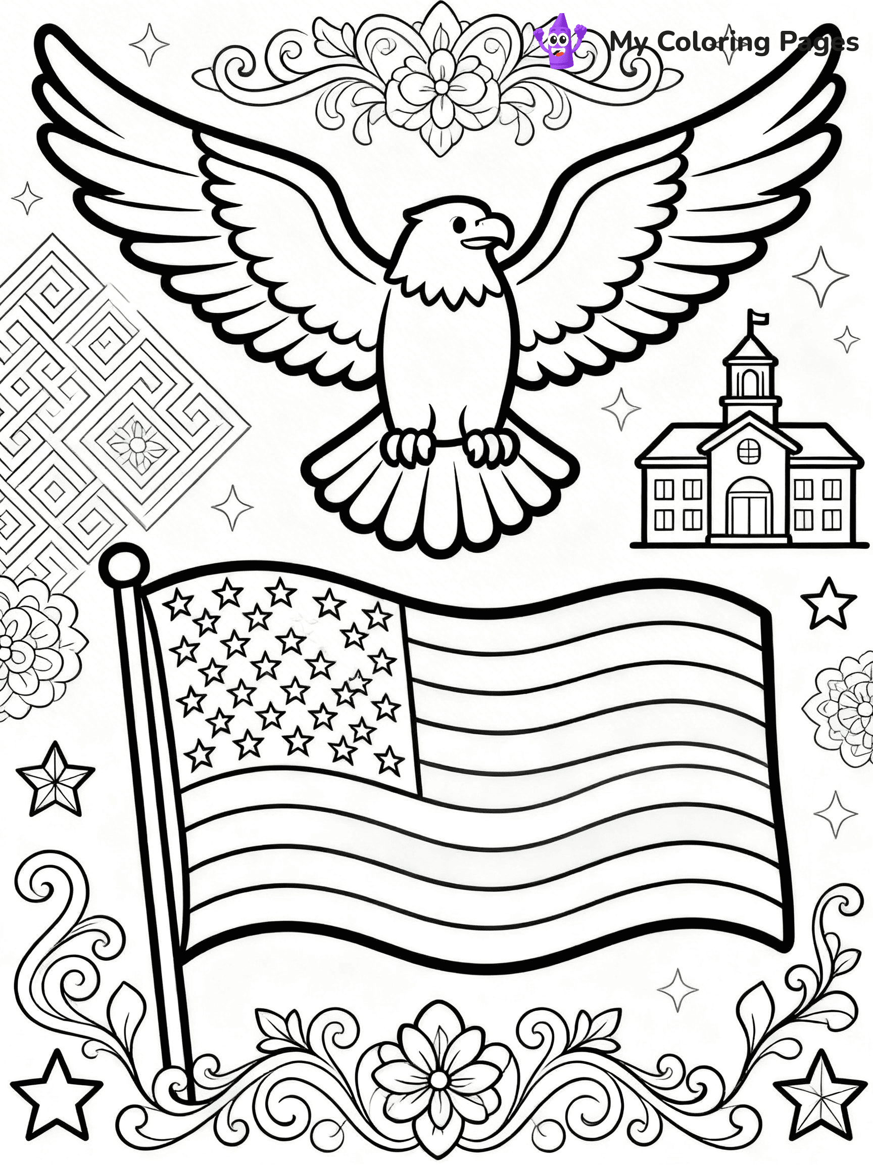 Voting Coloring Pages - 9