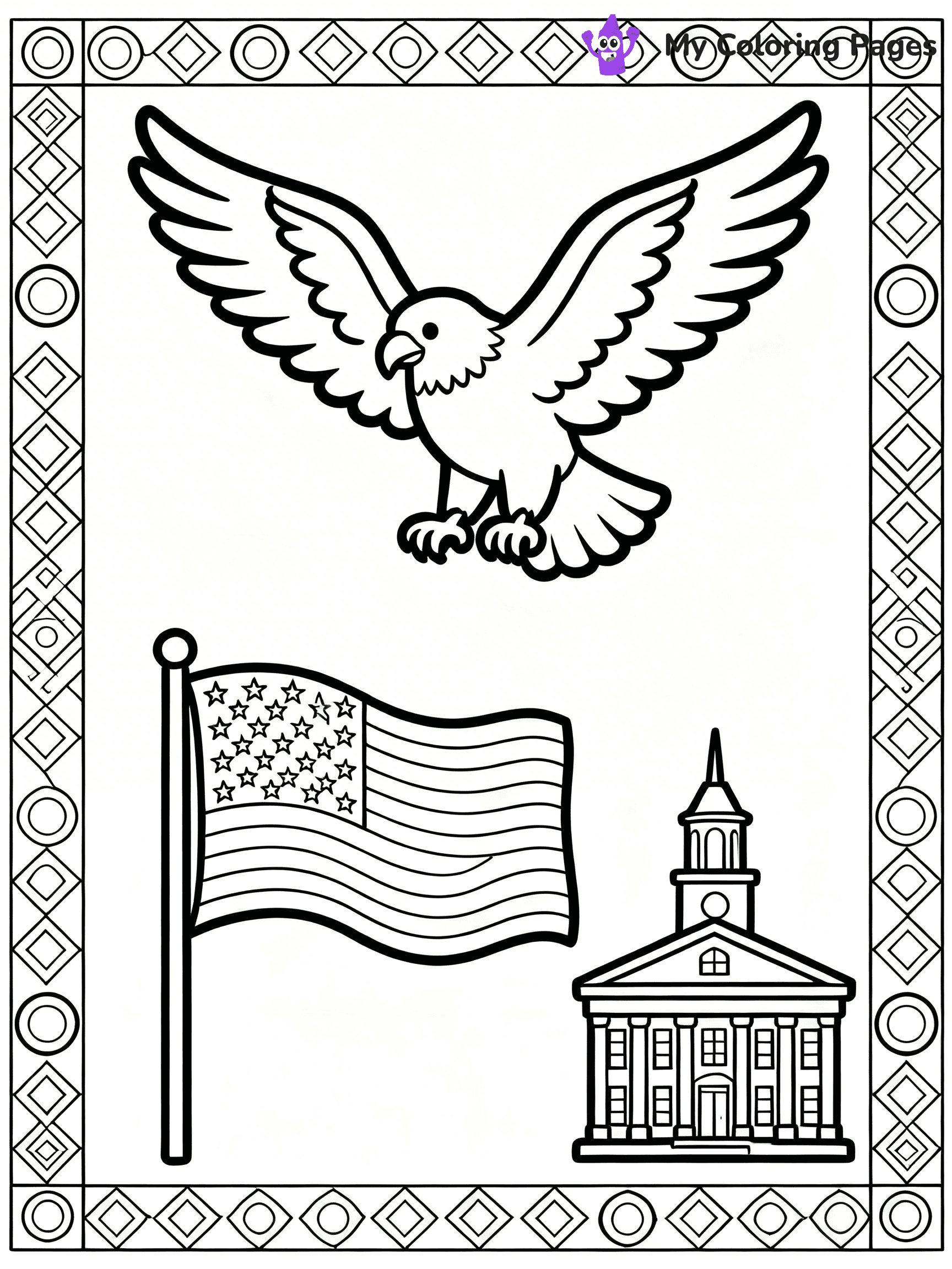 Voting Coloring Pages - 6