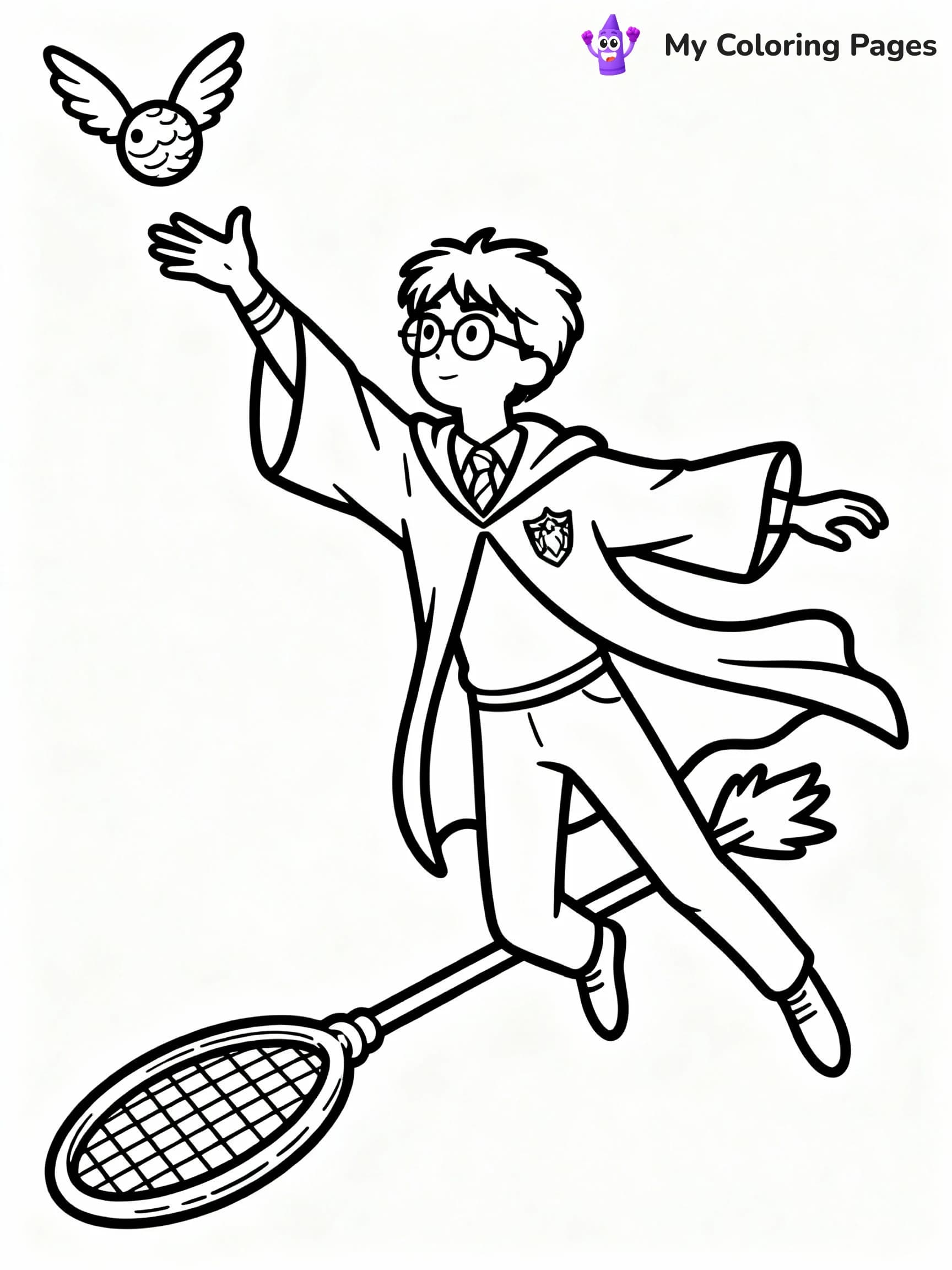 Harry Potter Coloring Pages - 7