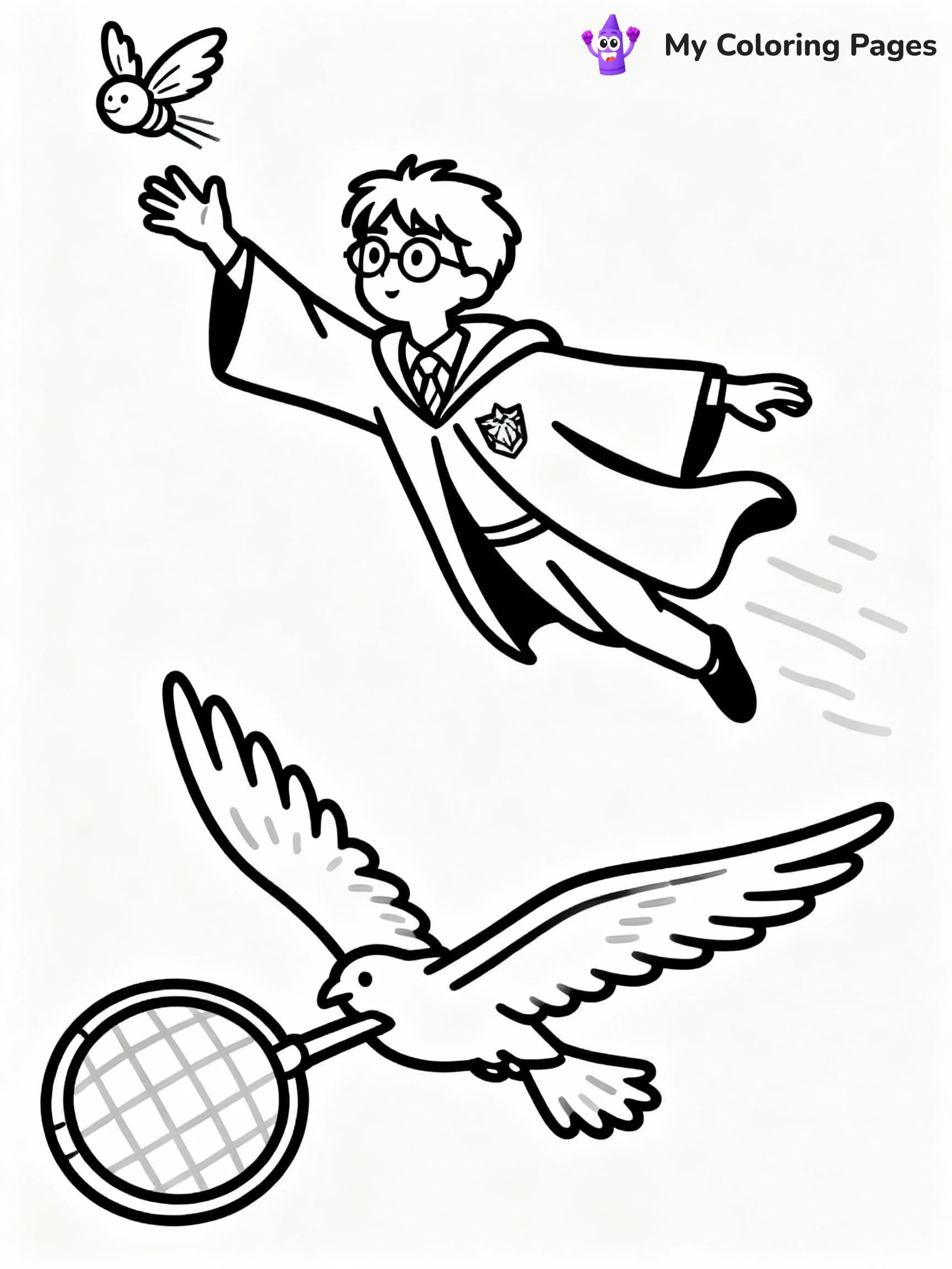 Harry Potter Coloring Pages - 6