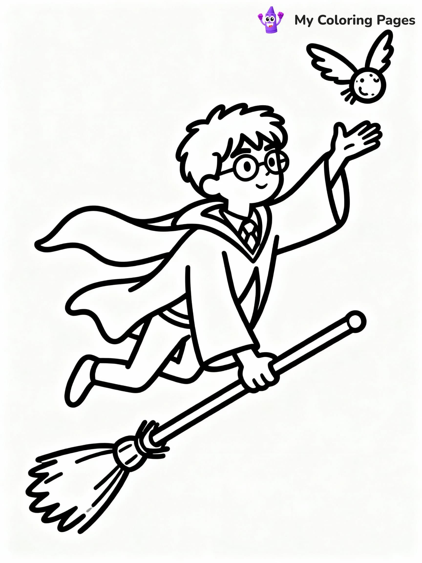 Harry Potter Coloring Pages - 3