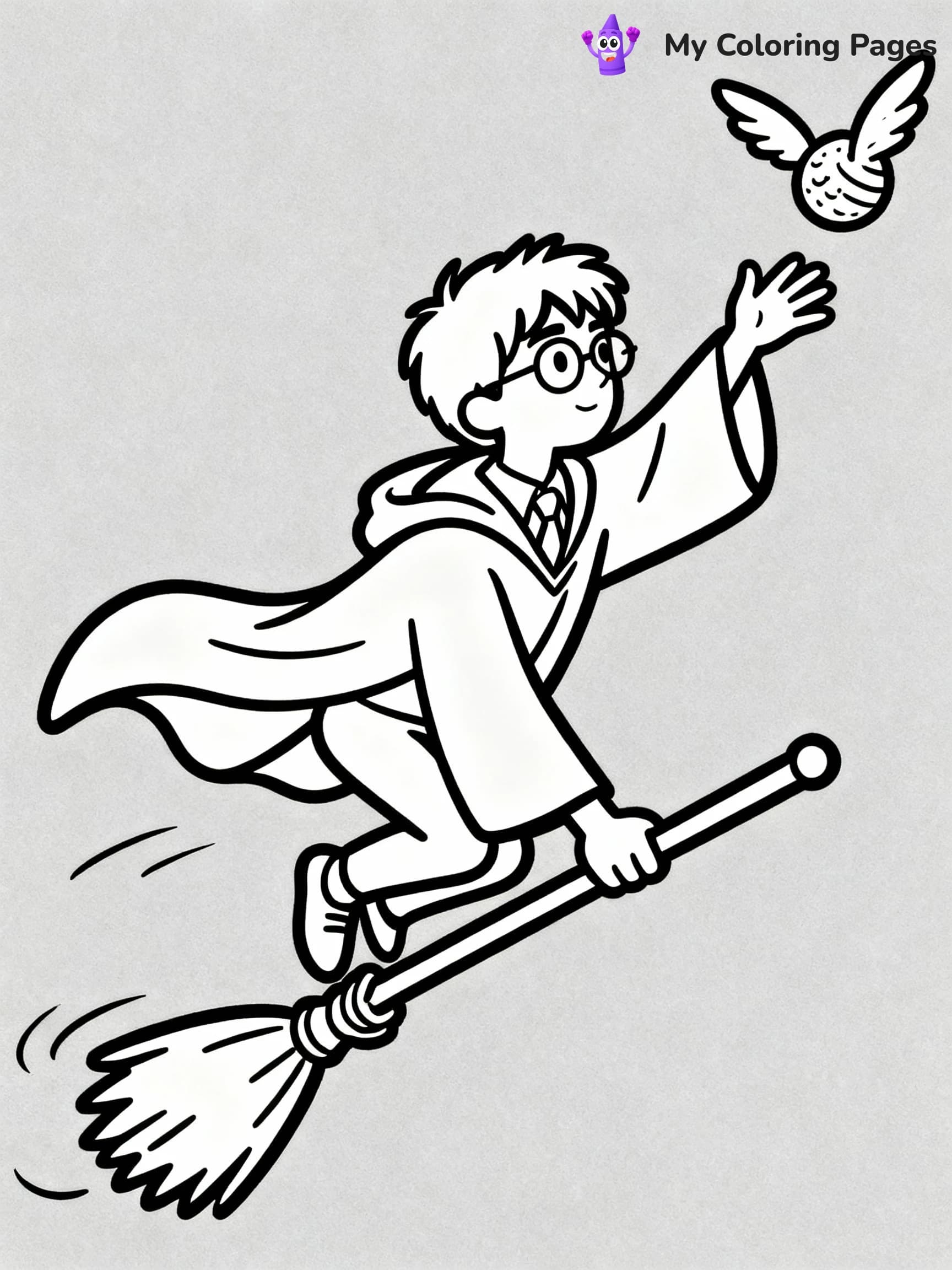 Harry Potter Coloring Pages - 2