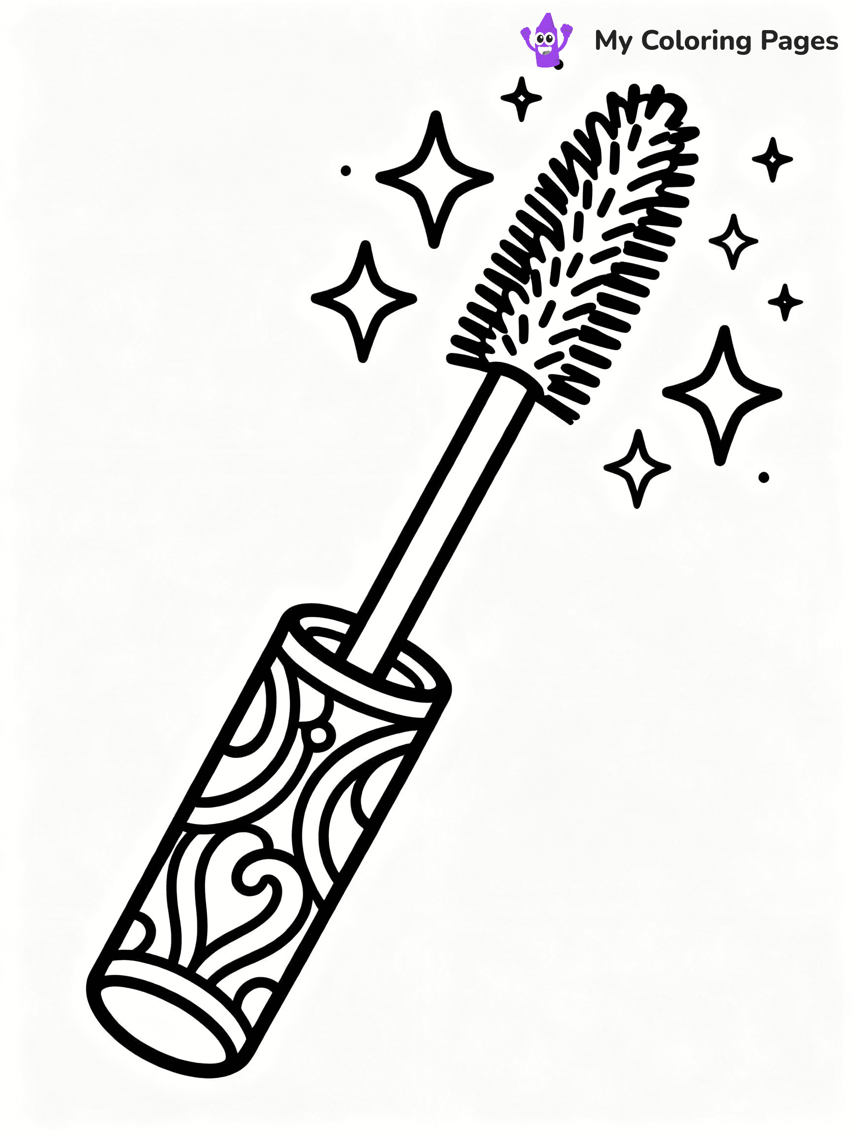 Makeup Coloring Pages - 18