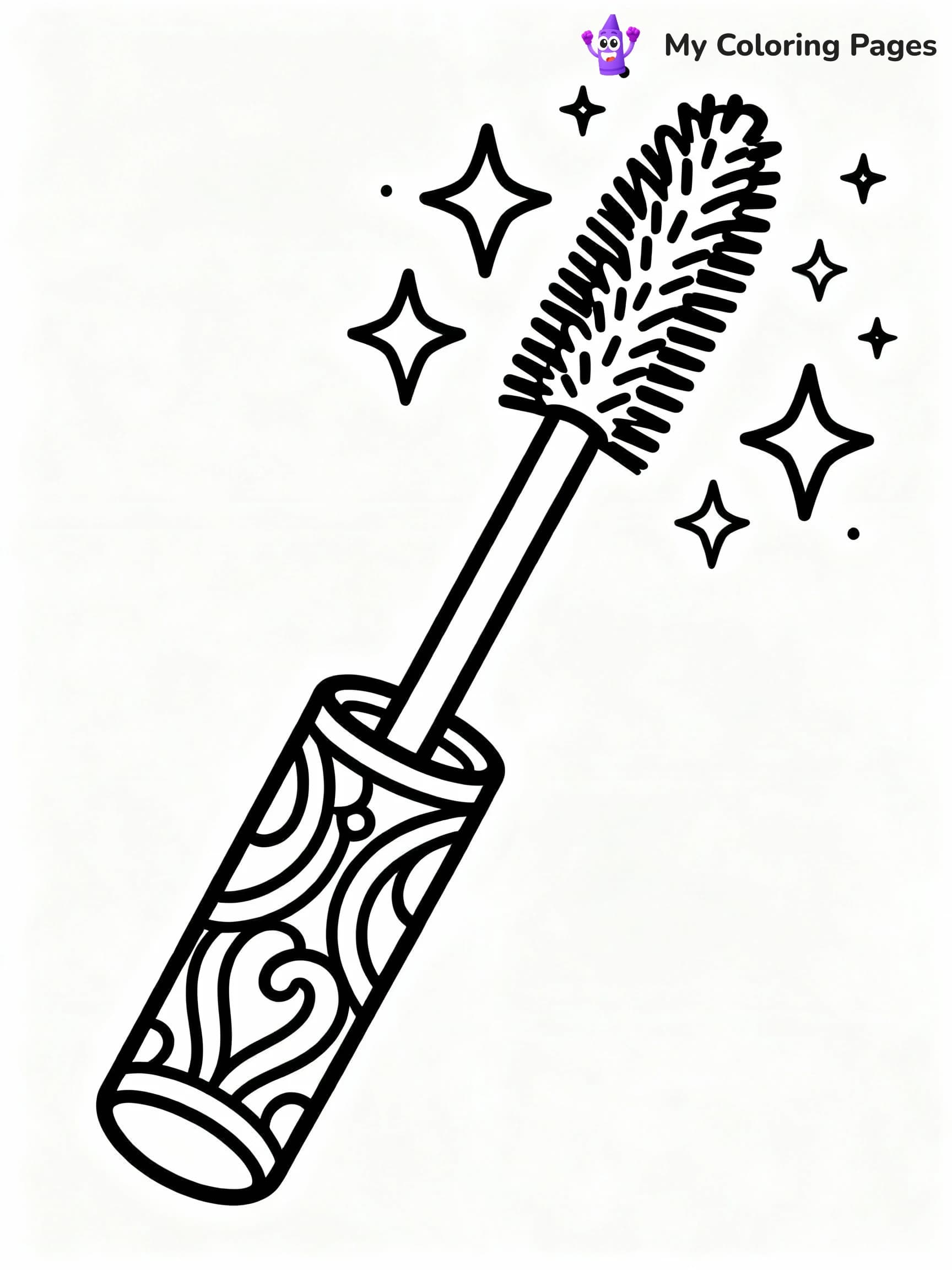 Makeup Coloring Pages - 18