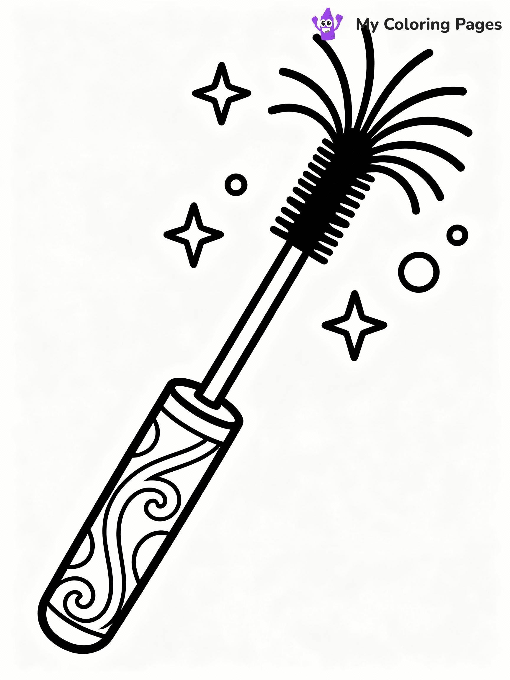 Makeup Coloring Pages - 14