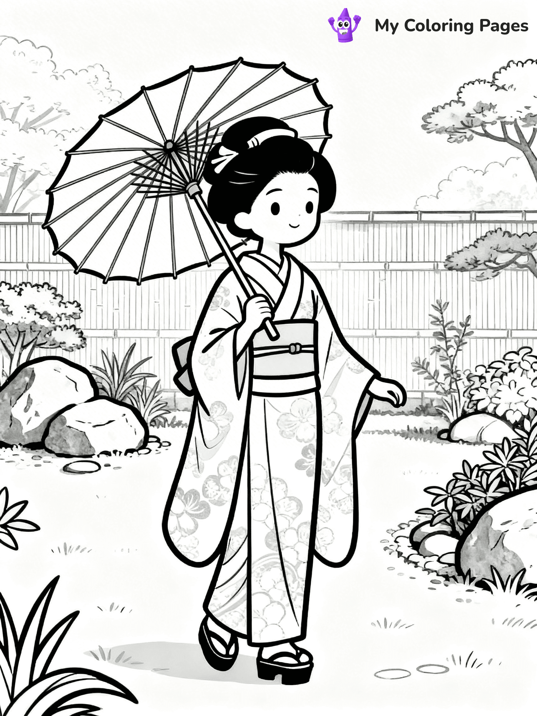 Japan Coloring Pages - 41